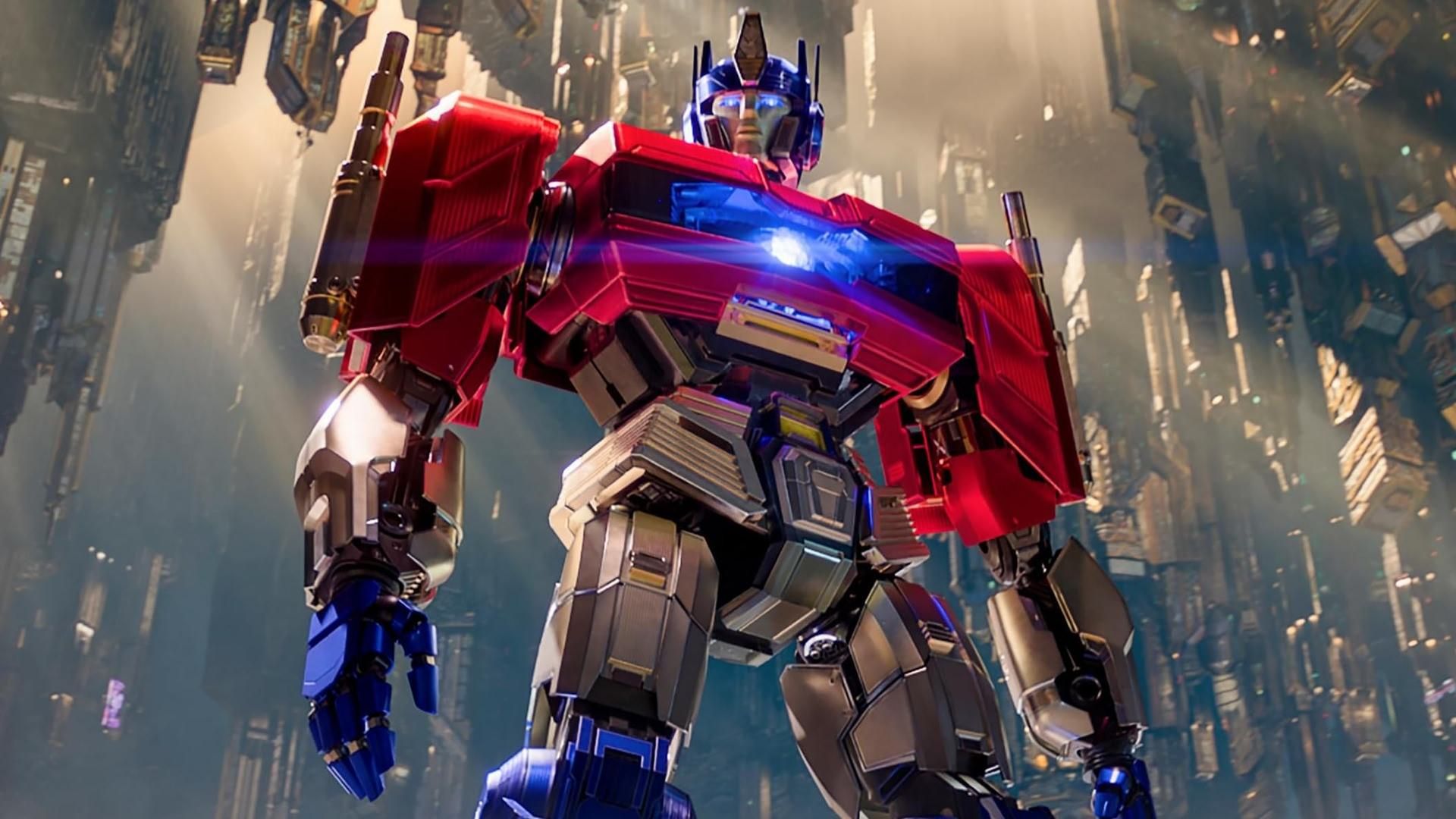 لحظه ورود اپتیموس پرایم در انیمیشن Transformers One