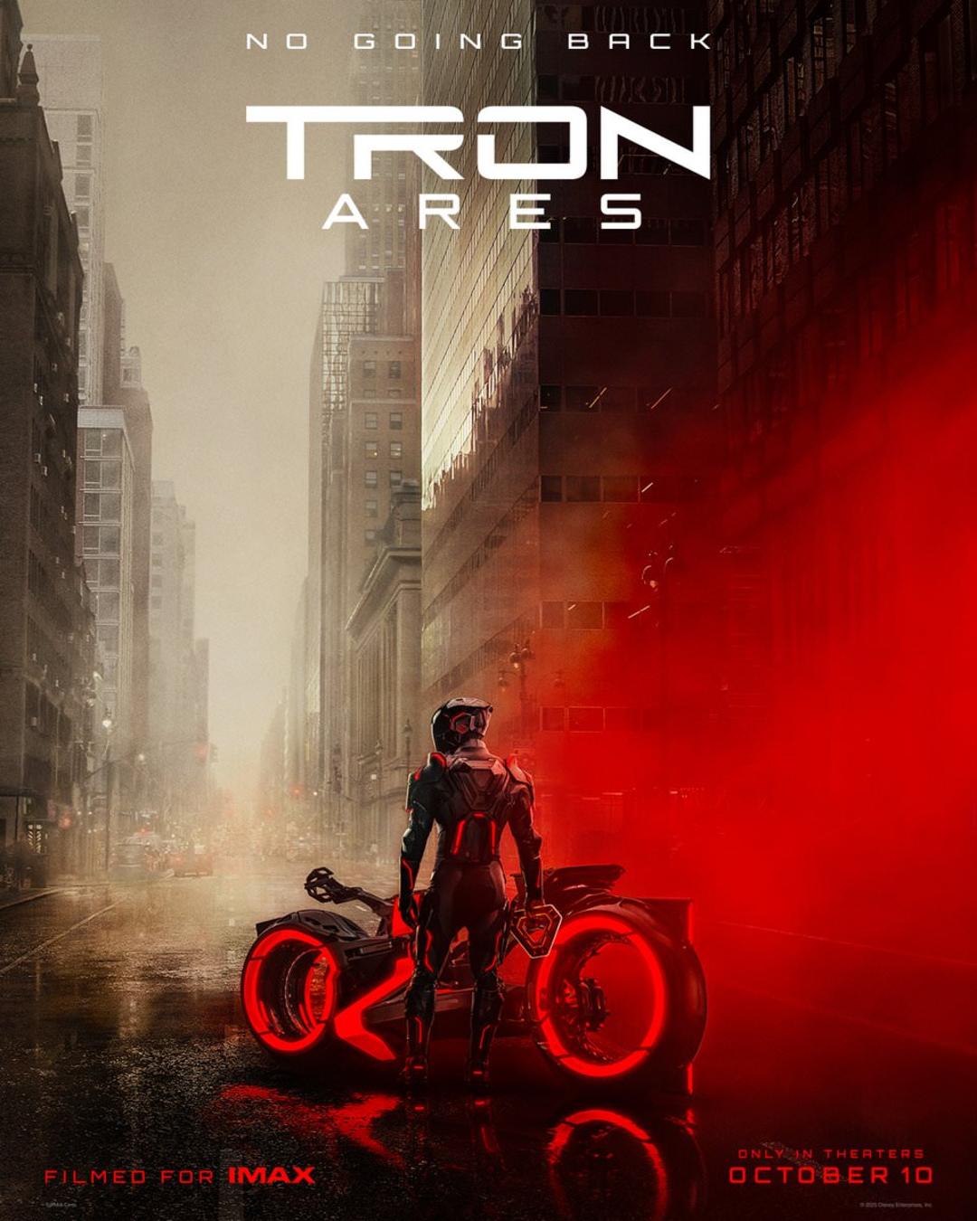 اولین پوستر فیلم Tron: Ares با بازی جرد لتو