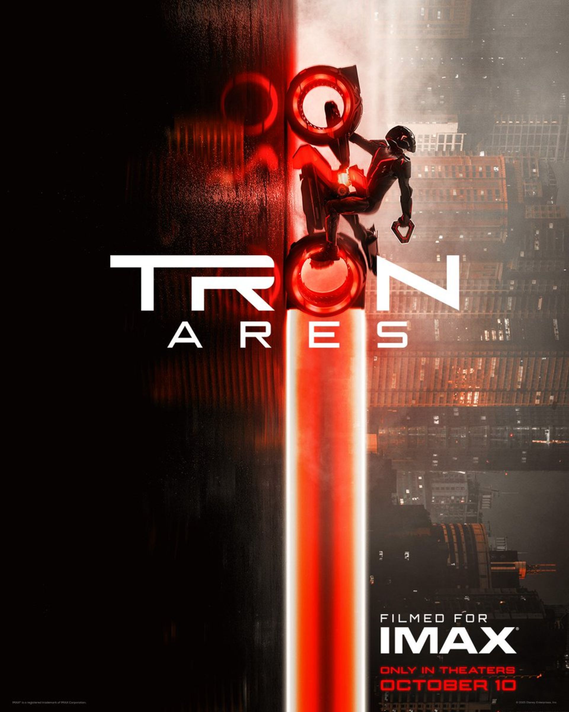 پوستر جدید فیلم Tron: Ares 