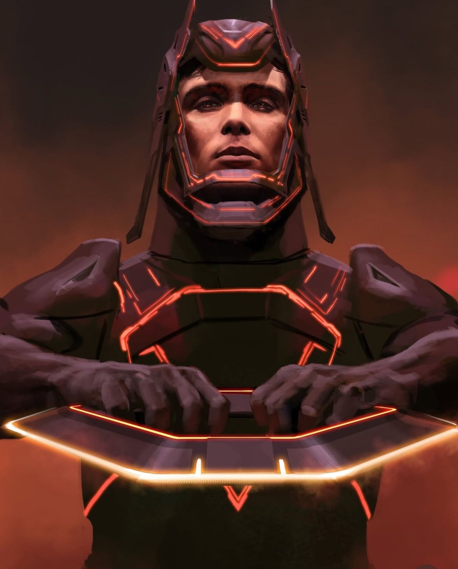 کانسپت آرت حضور کیلین مورفی در فیلم TRON: Ascension