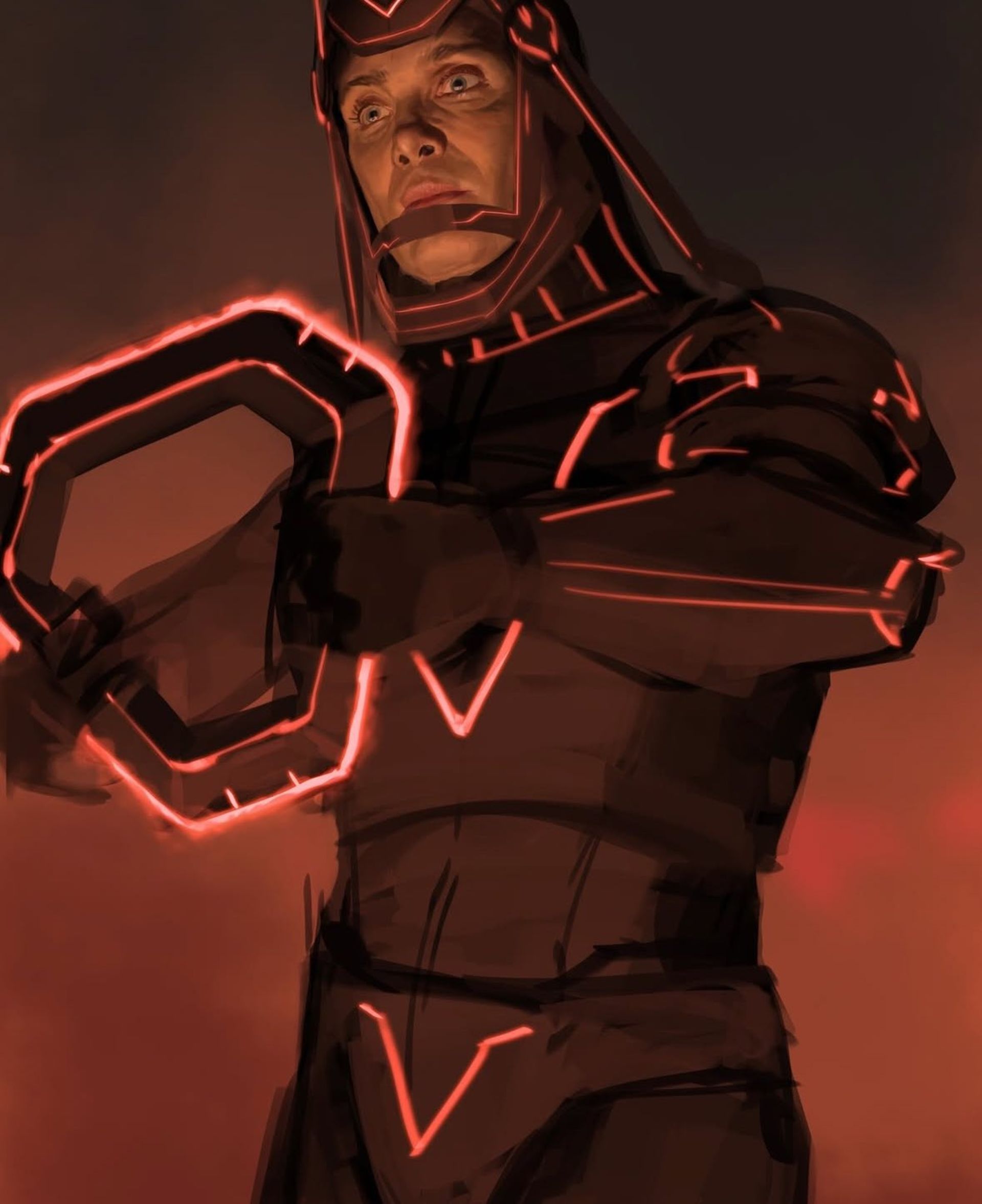 کانسپت آرت حضور کیلین مورفی در فیلم TRON: Ascension