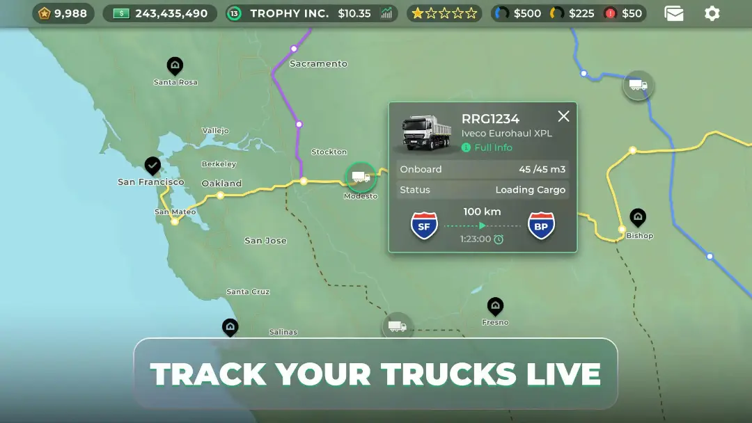 بازی موبایل Truck Manager