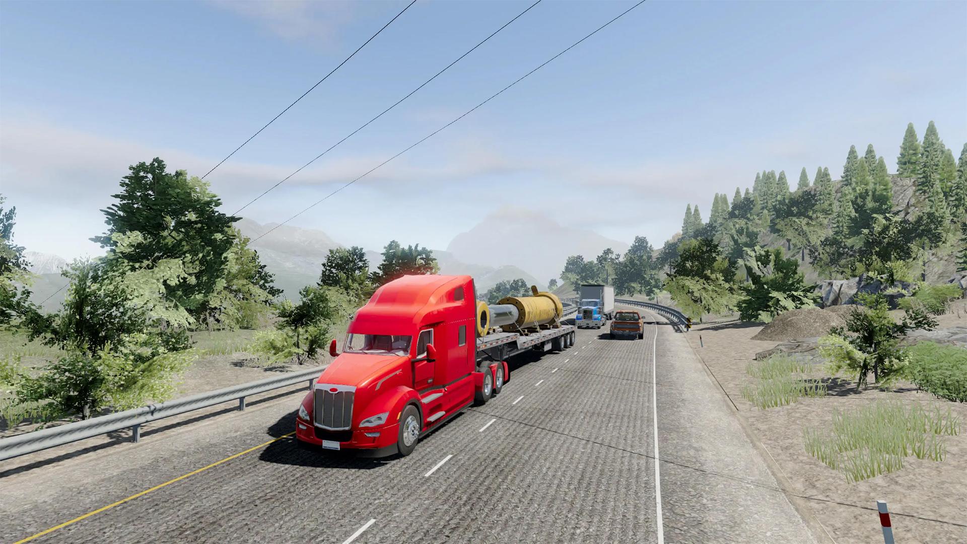 معرفی بازی موبایل Truck Simulator Big Rigs