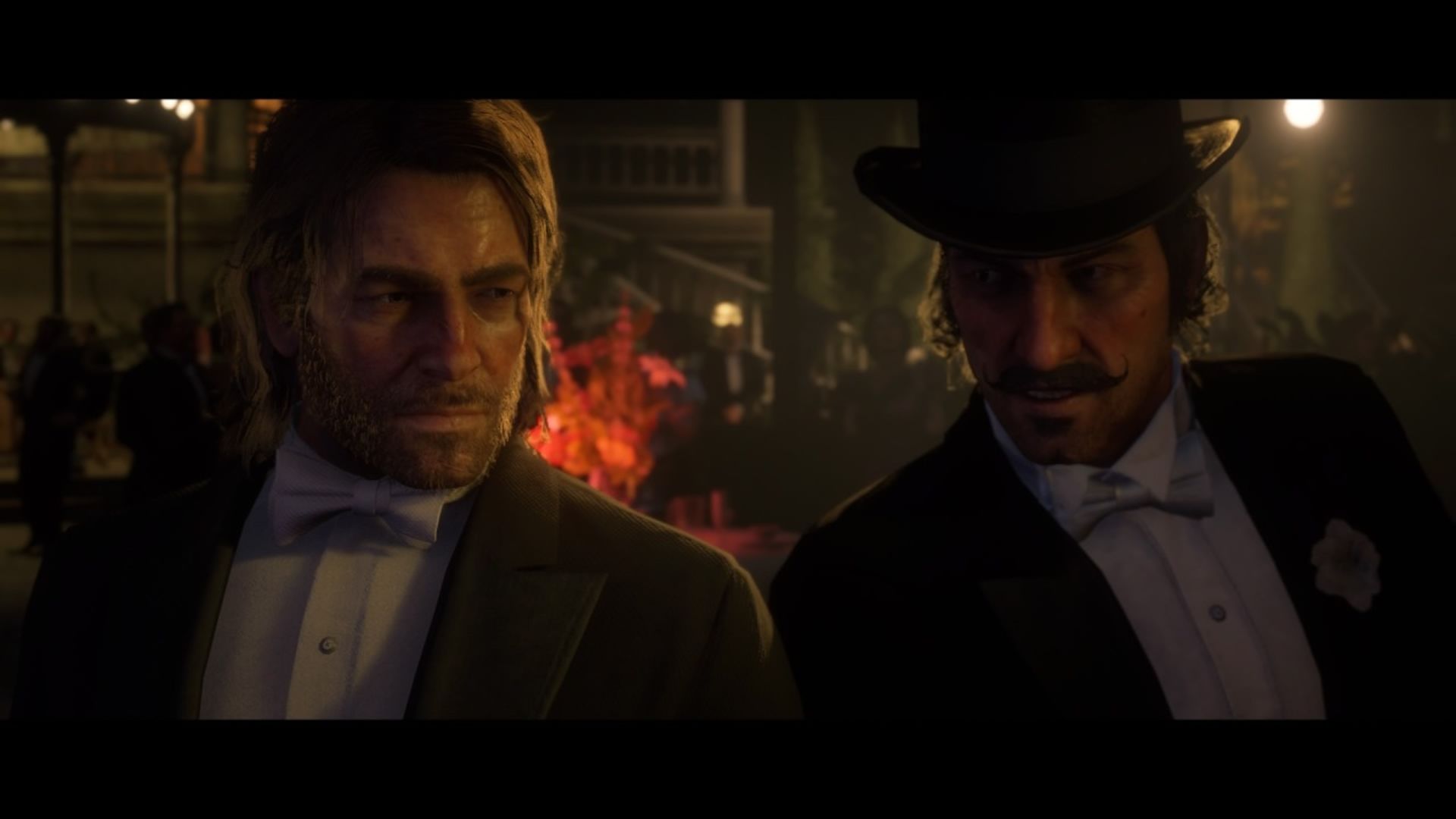 داچ و آرتور در مهمانی برونته