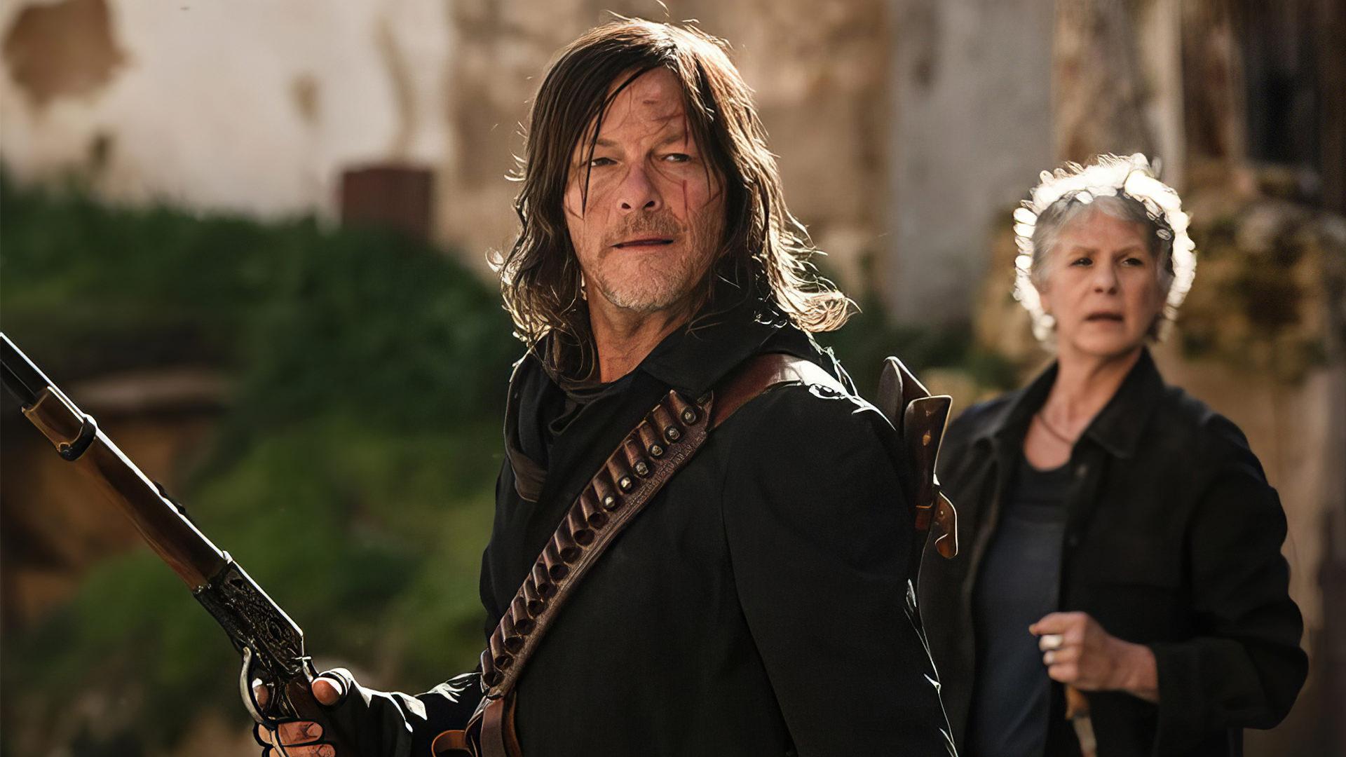 دریل و کارول در سریال The Walking Dead: Daryl Dixon
