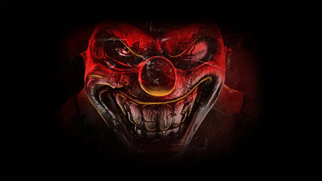 چهره دلقک در Twisted Metal Black
