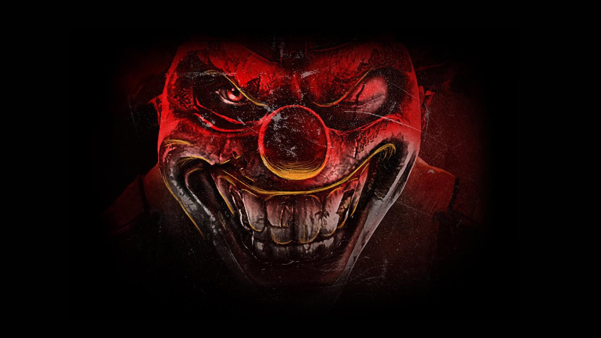 چهره دلقک در Twisted Metal Black