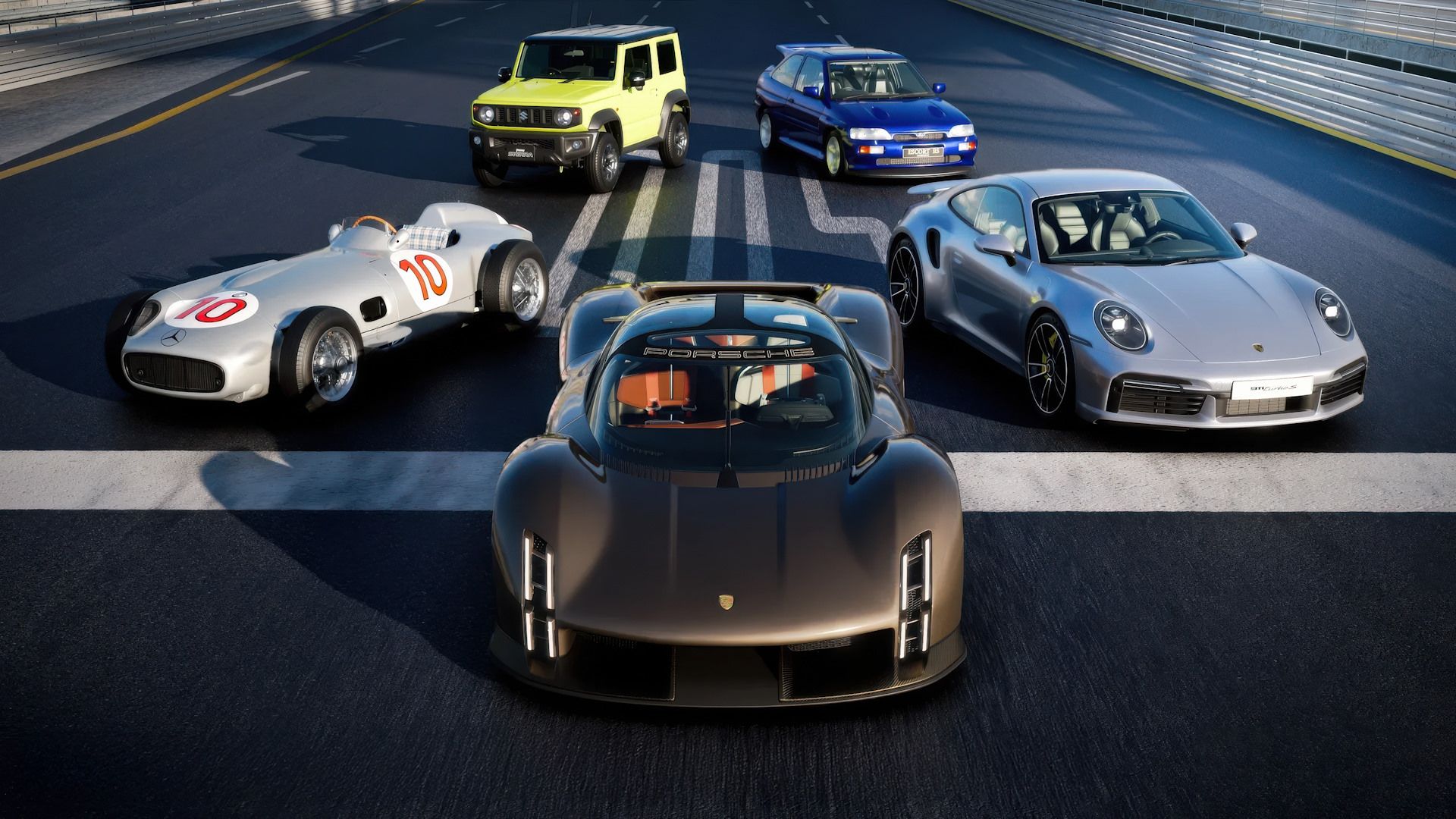 حضور برندهای مطرحی همچون پورشه، مرسدس بنز، فورد و سوزوکی در بازی Gran Turismo 7