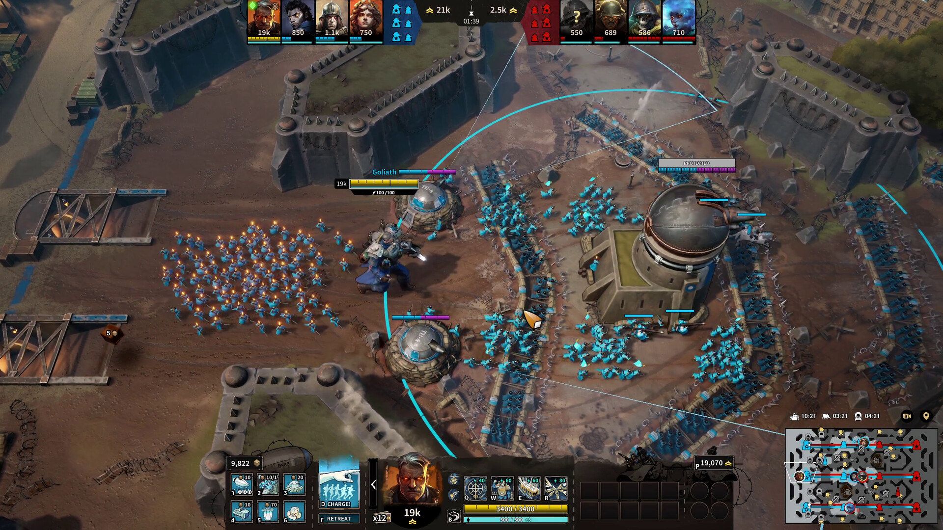 گیم پلی March Of Giants