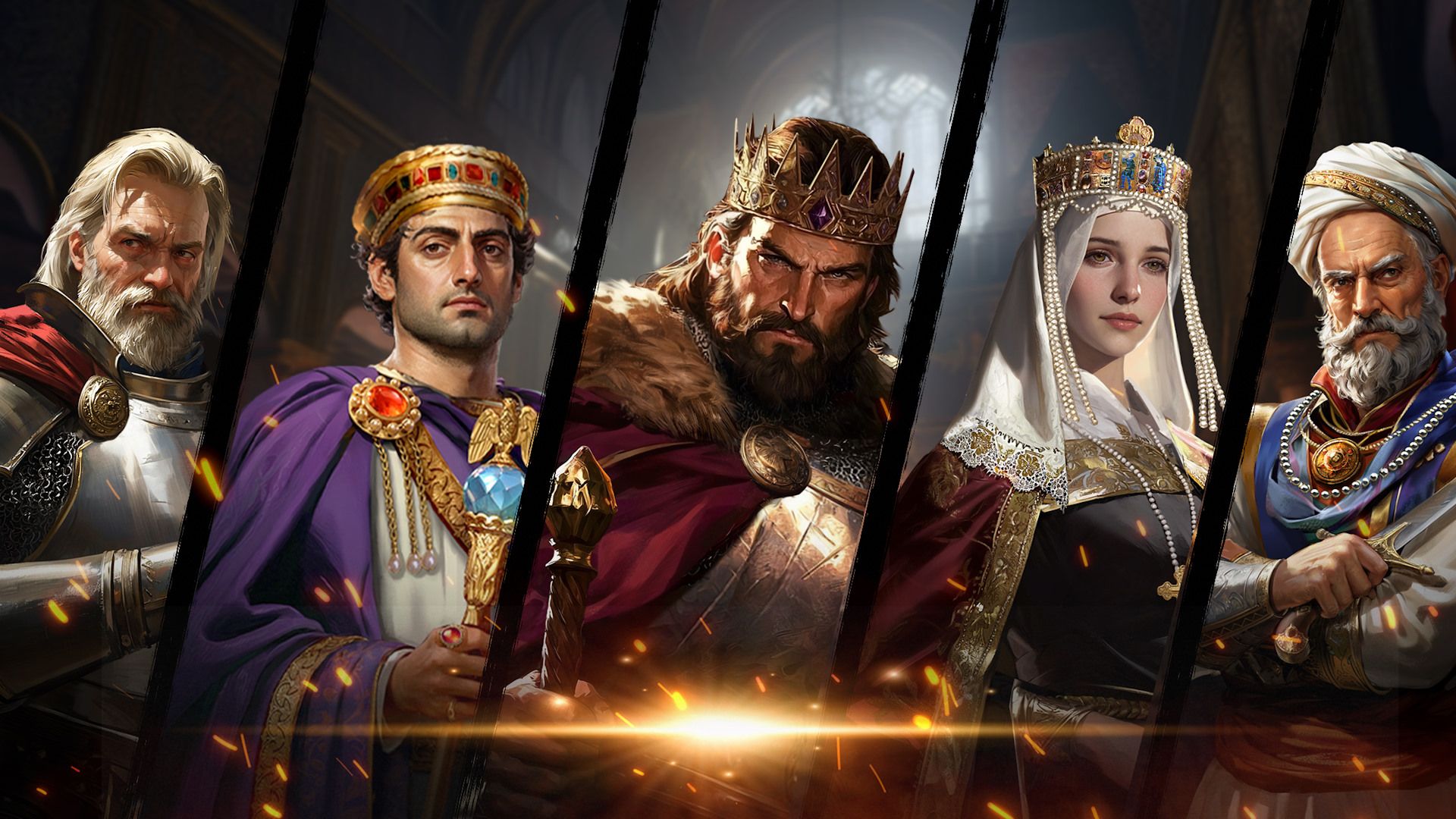 شخصیت‌های افسانه‌ای بازی موبایل Grand War 4: Medieval Strategy