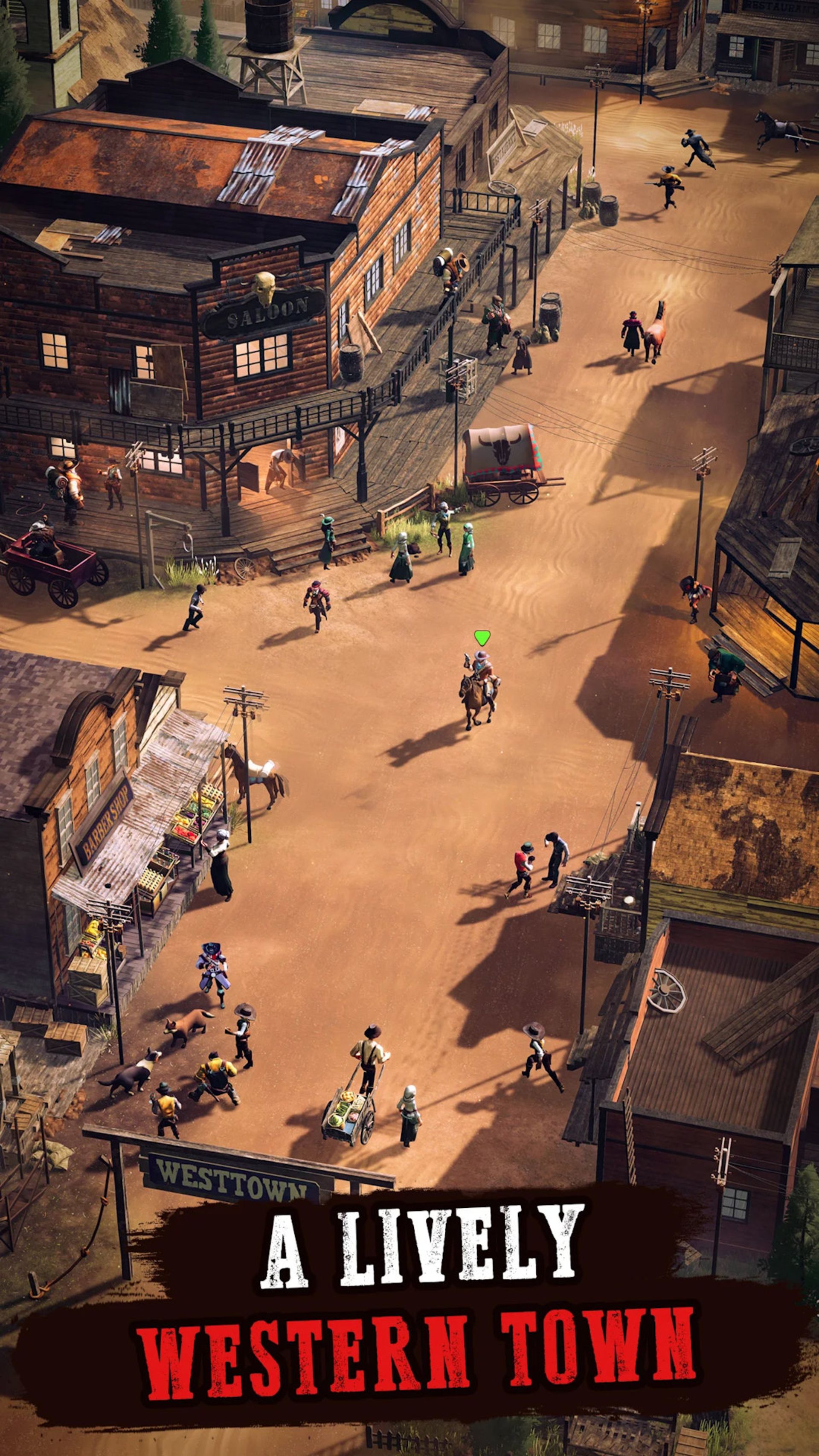 گیم‌پلی بازی موبایل West Game 2