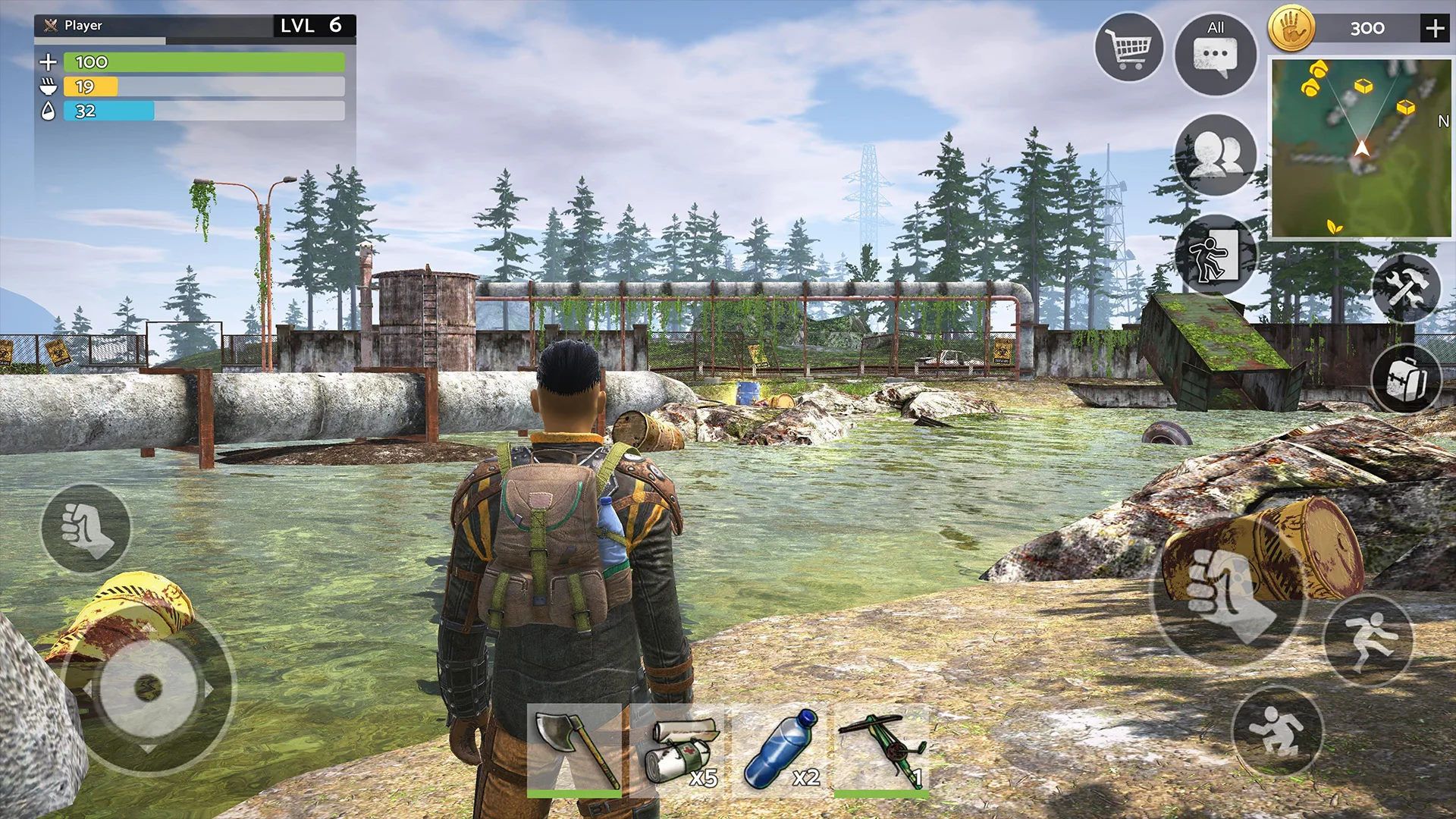 گیم‌پلی بازی Tomorrow: MMO Nuclear Quest