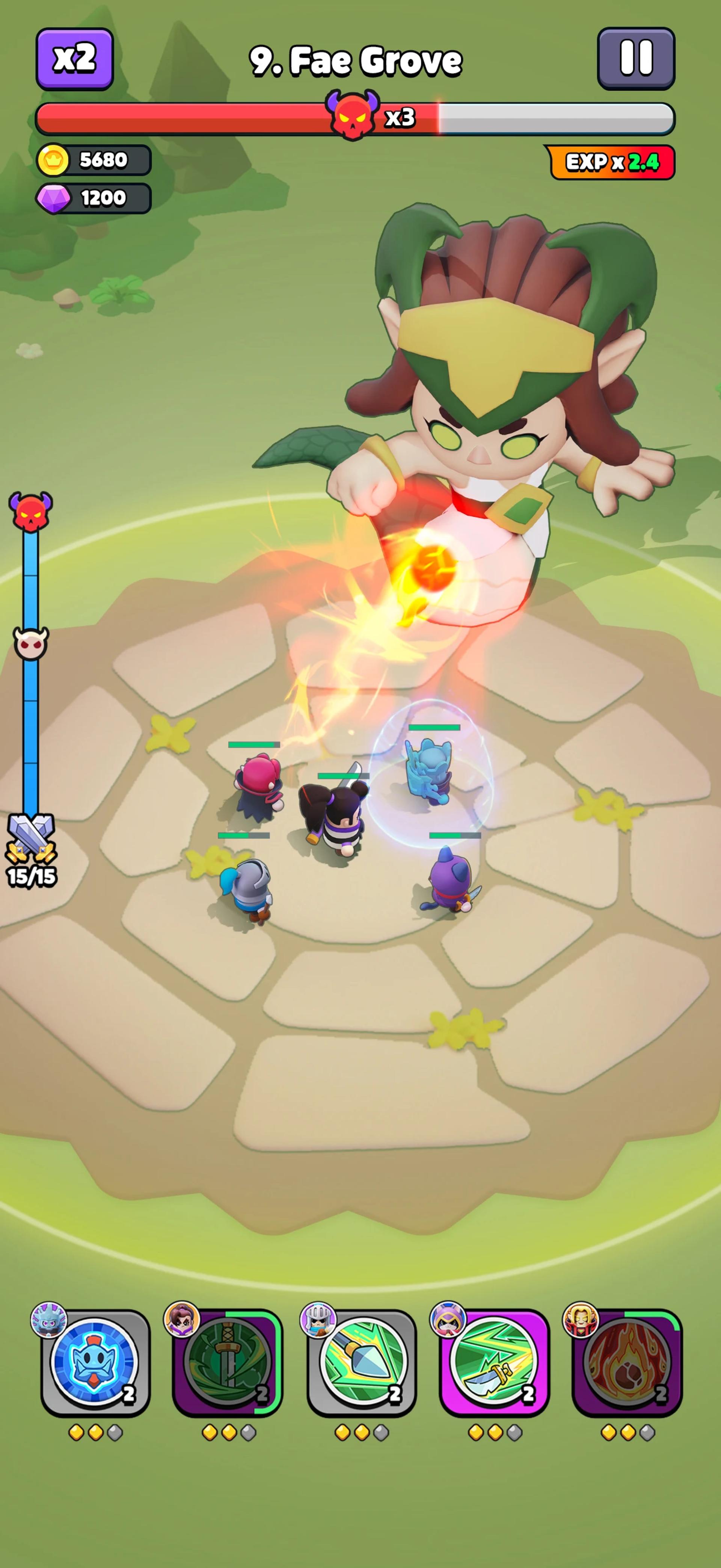 گیم‌پلی بازی موبایل Wittle Defender