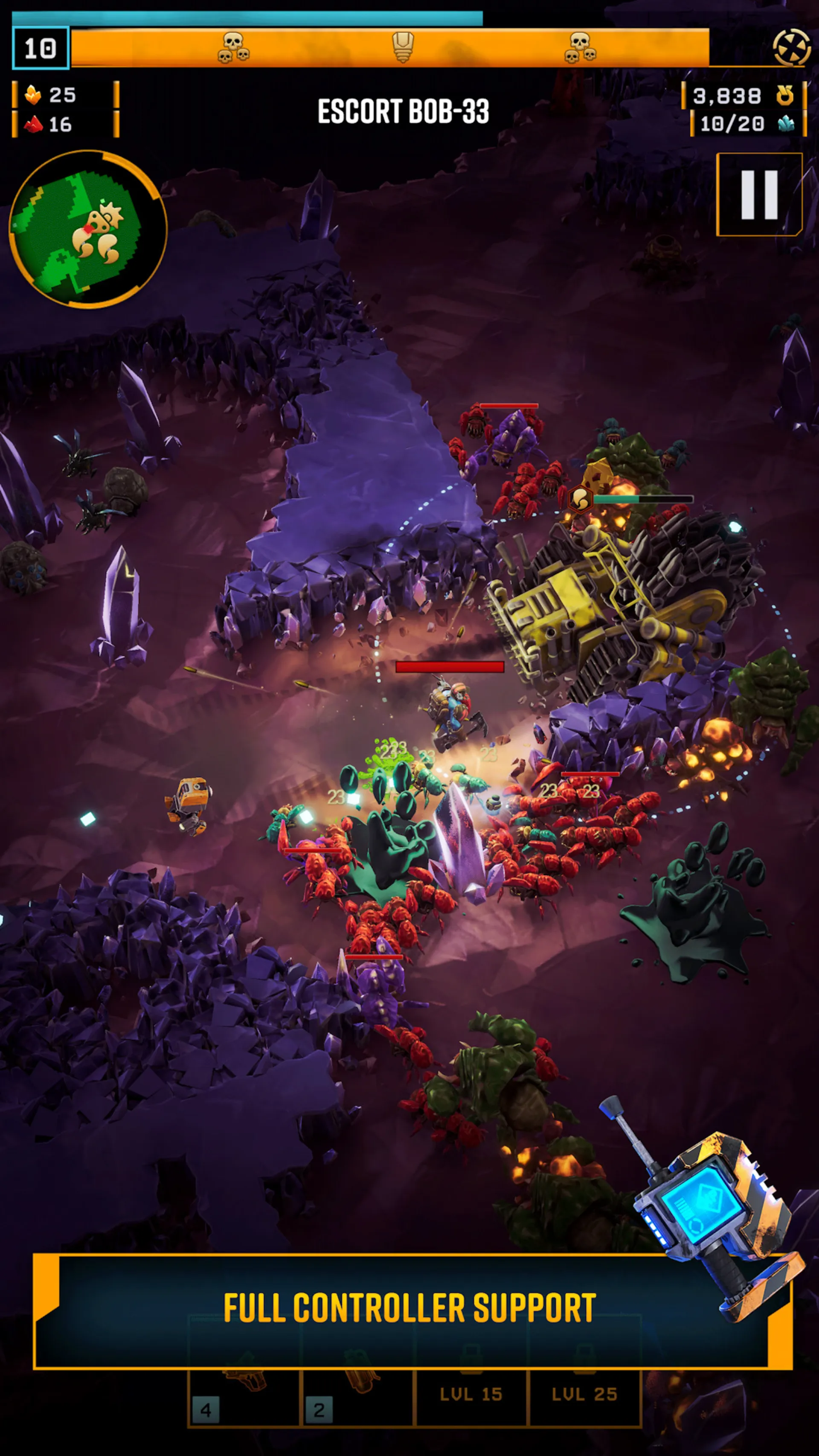 گیم‌پلی Deep Rock Galactic: Survivor