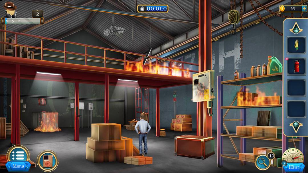 گیم‌پلی بازی موبایل Room Escape: Detective Phantom