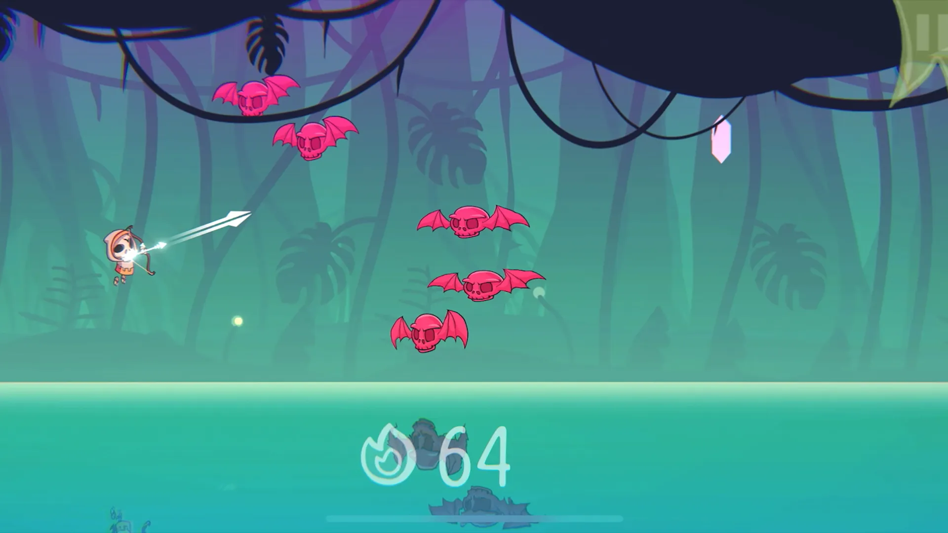 گیم‌پلی بازی موبایل A Kindling Forest