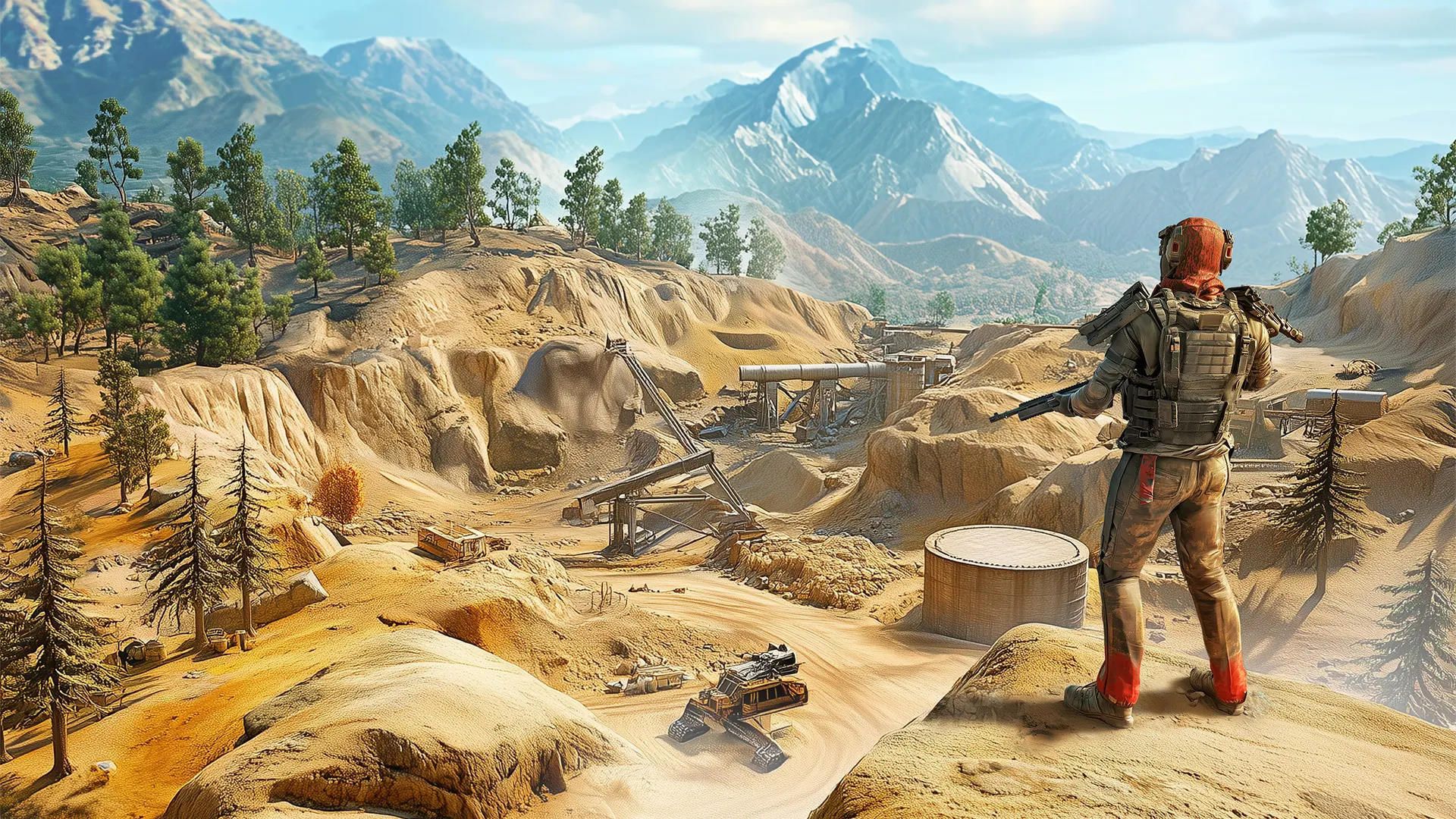 جهان وسیع و زیبای بازی Tomorrow: MMO Nuclear Quest