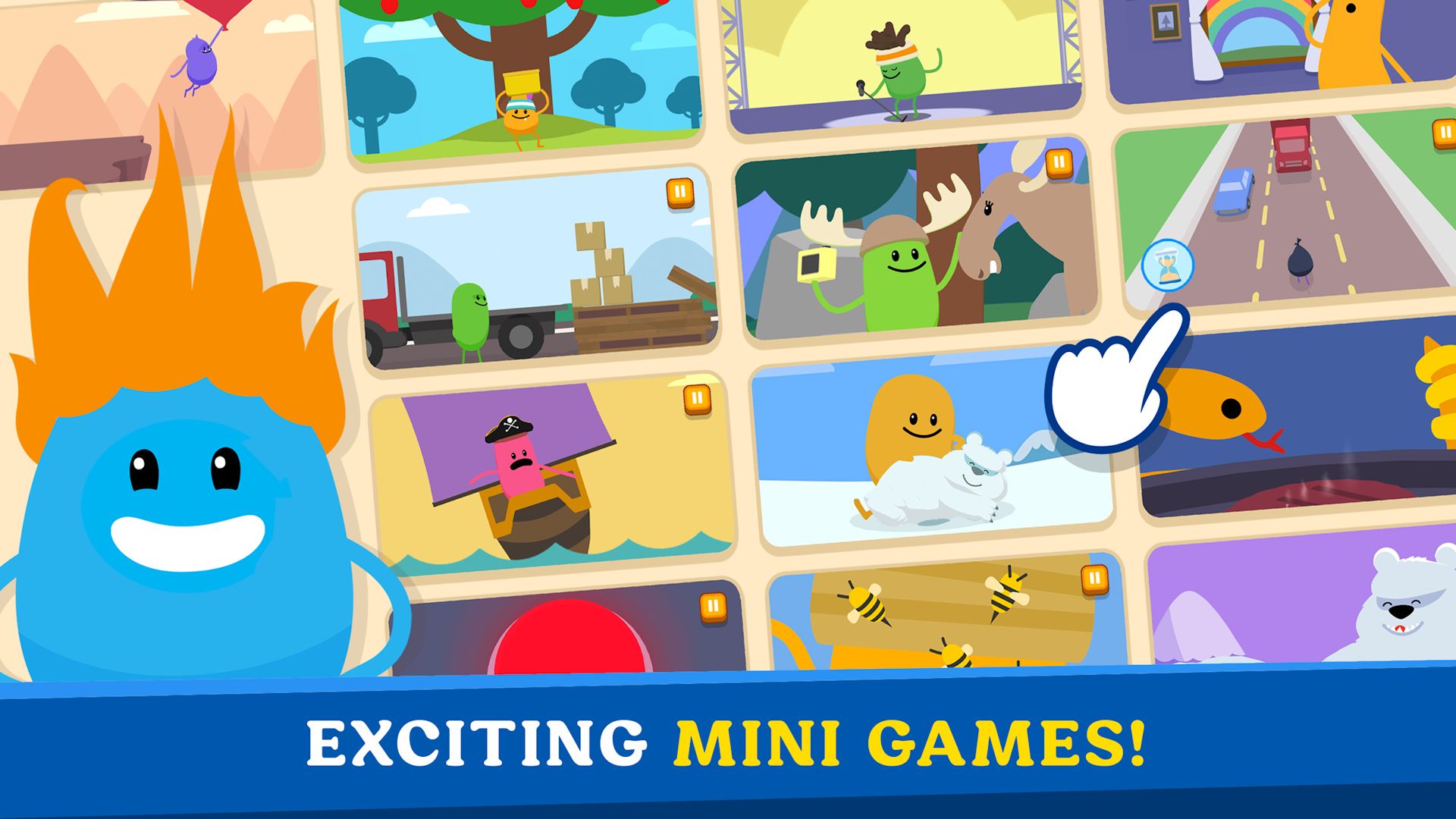 مینی‌گیم‌های متنوع در بازی موبایل Dumb Ways to Die 4