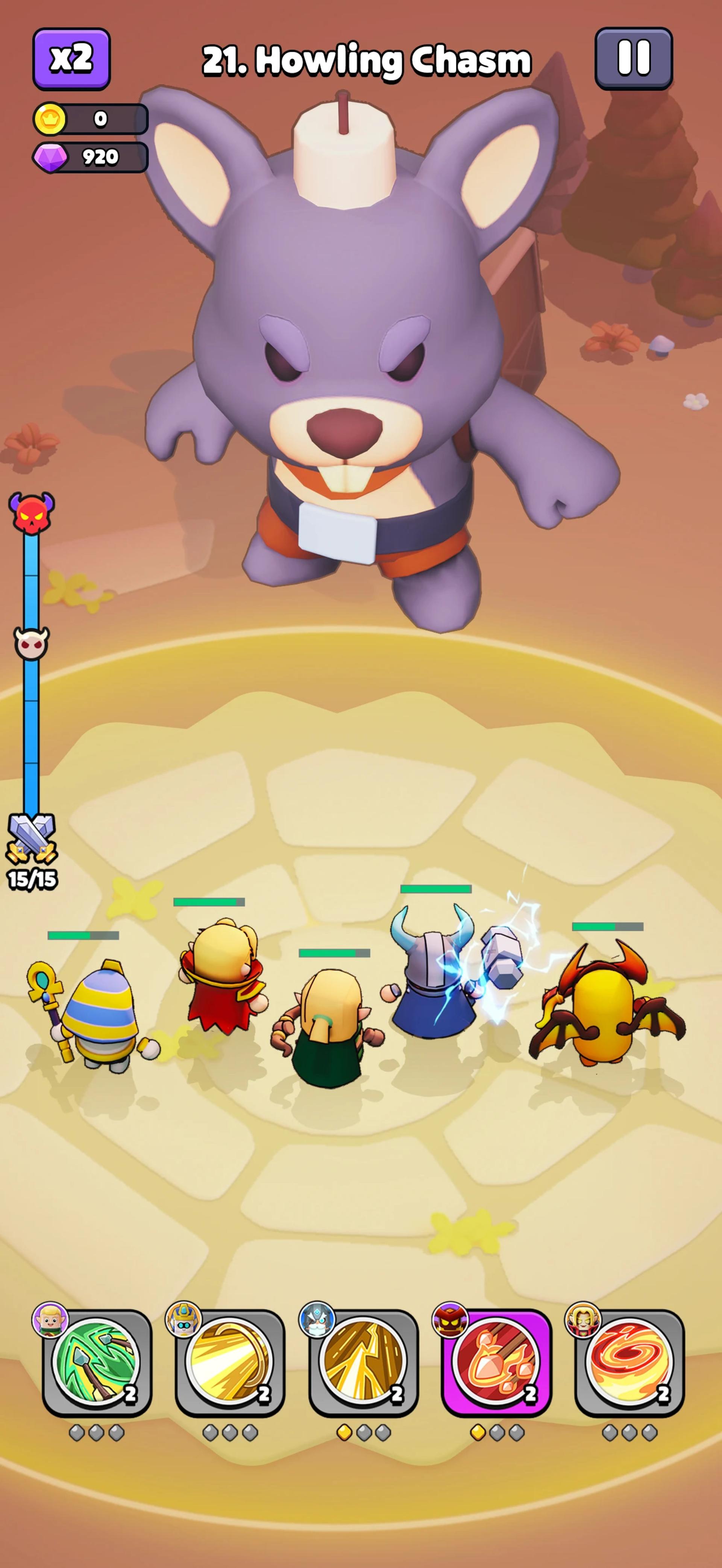 گیم‌پلی بازی موبایل Wittle Defender