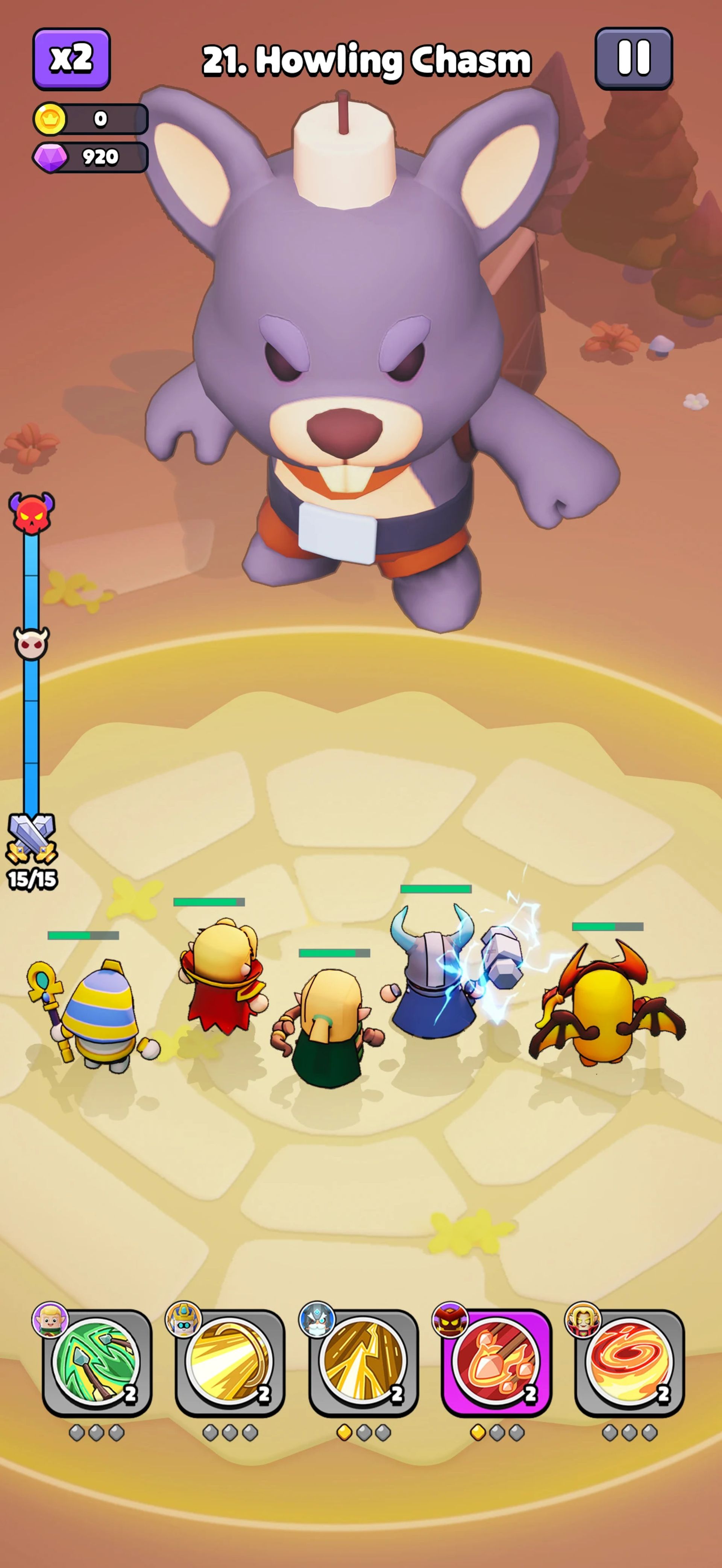 گیم‌پلی بازی موبایل Wittle Defender