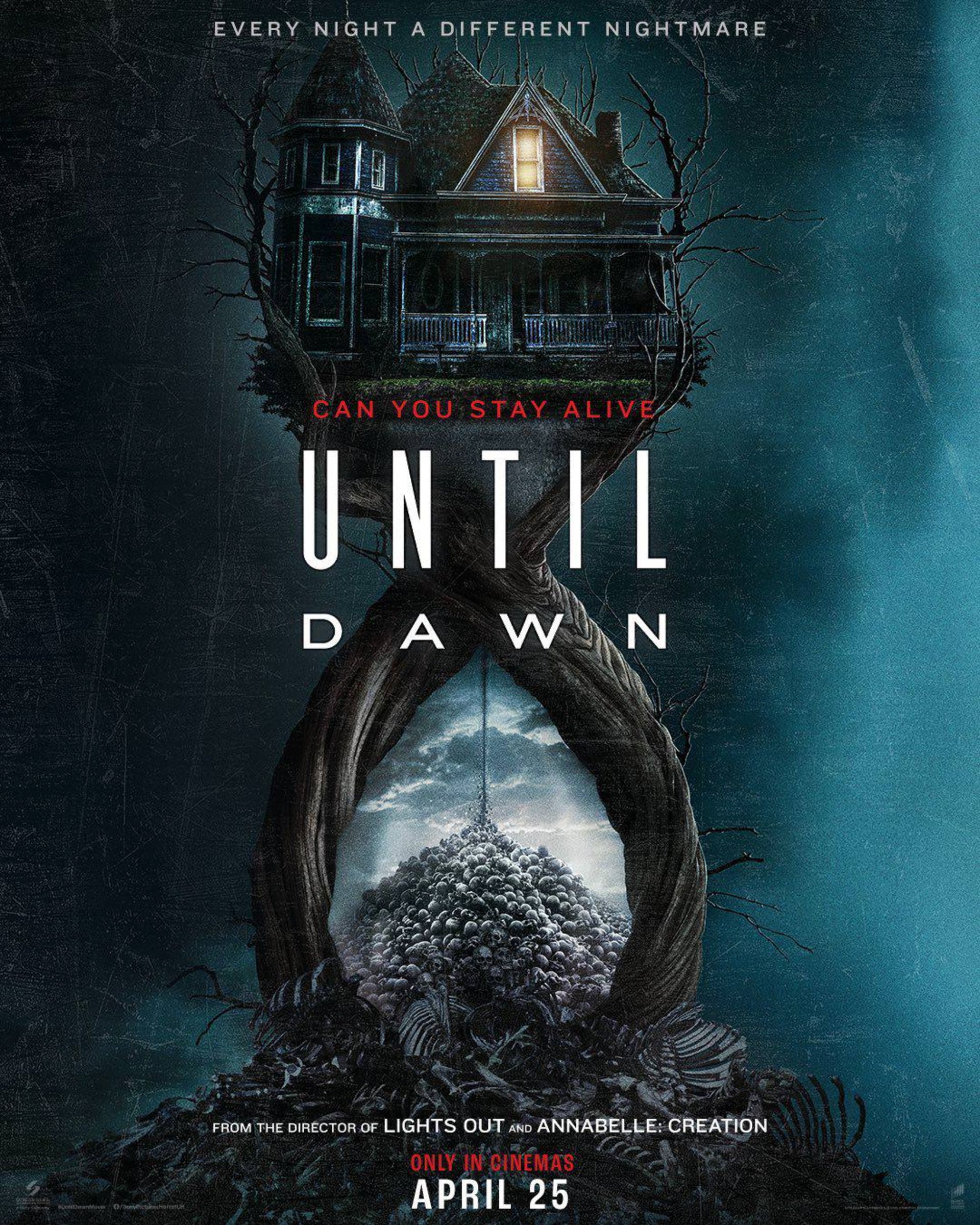 پوستر جدید فیلم Until Dawn