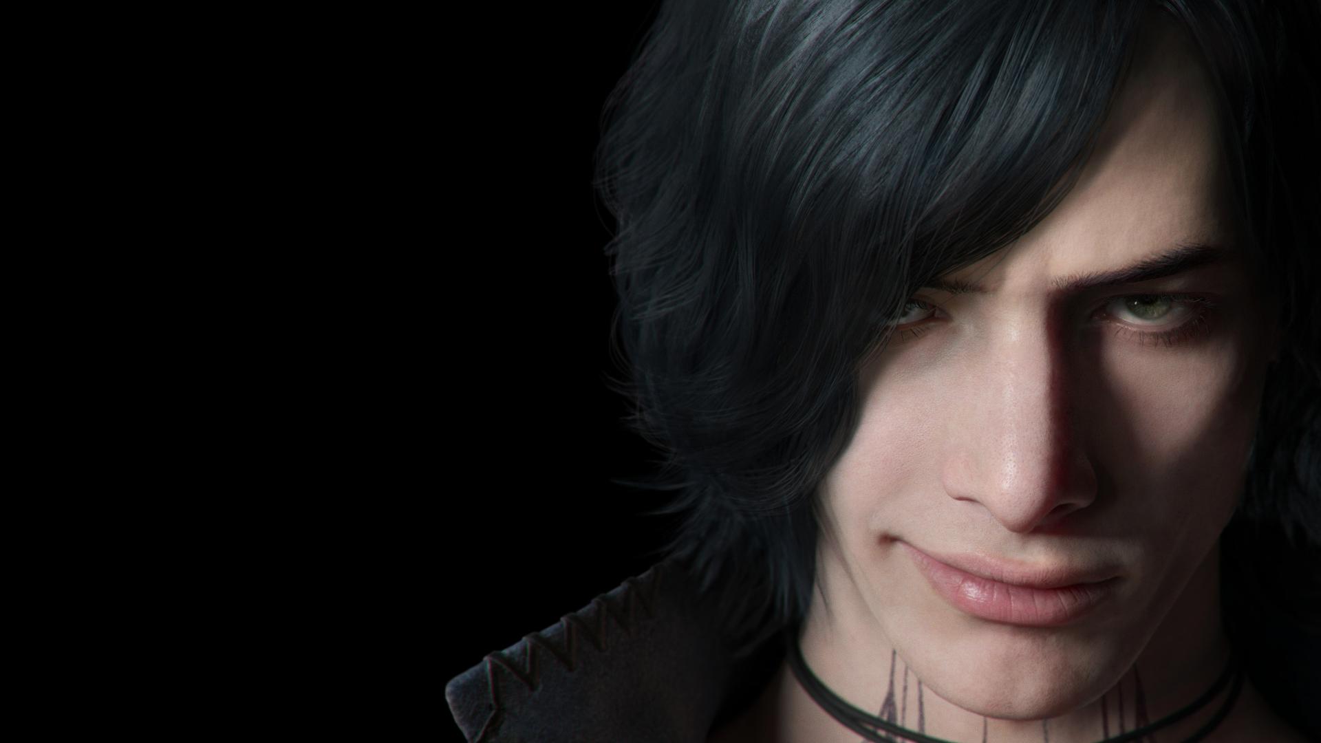 چهره شخصیت وی (V) در بازی Devil May Cry 5