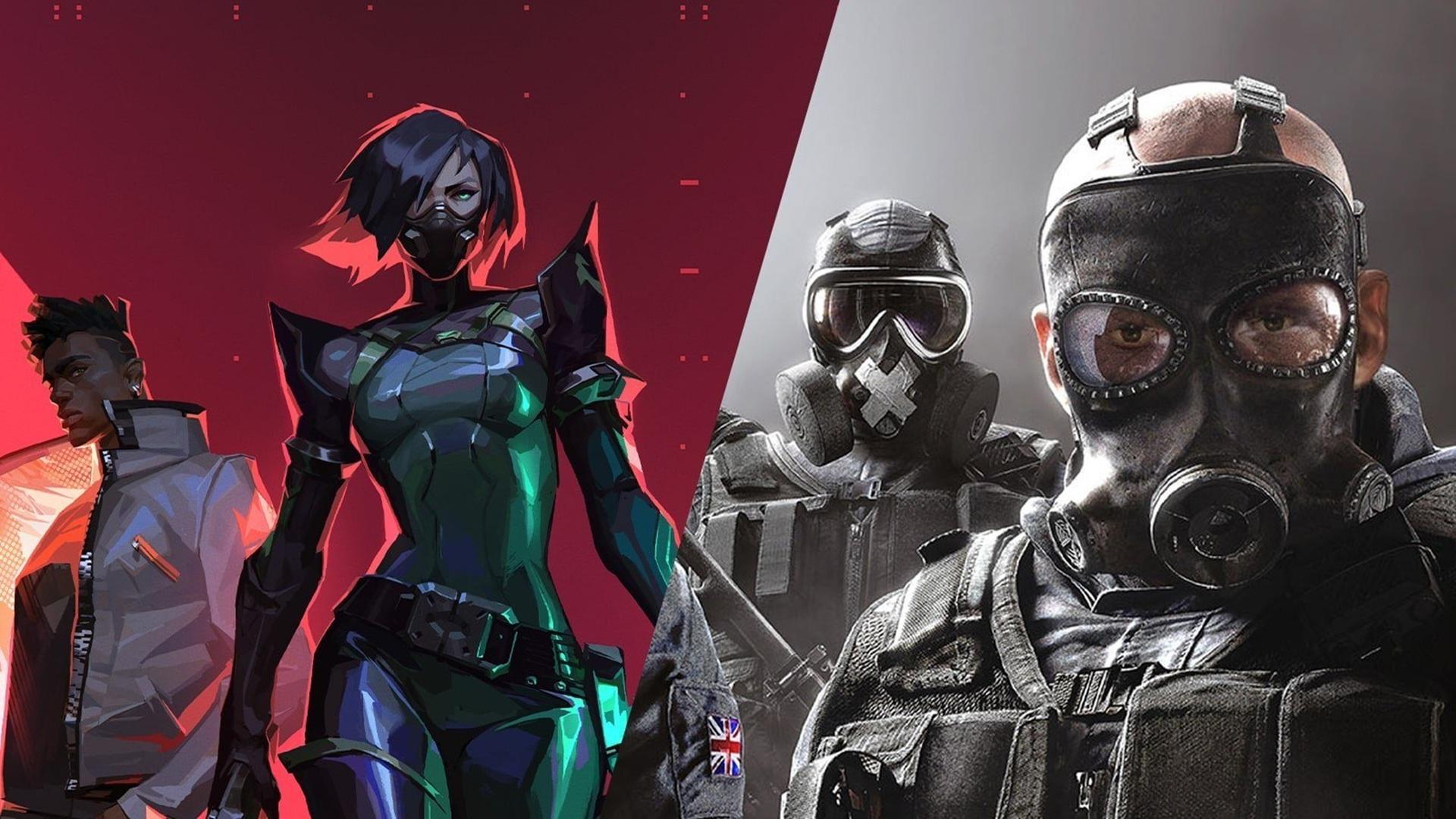 بازی Valorant و Rainbow Six Siege
