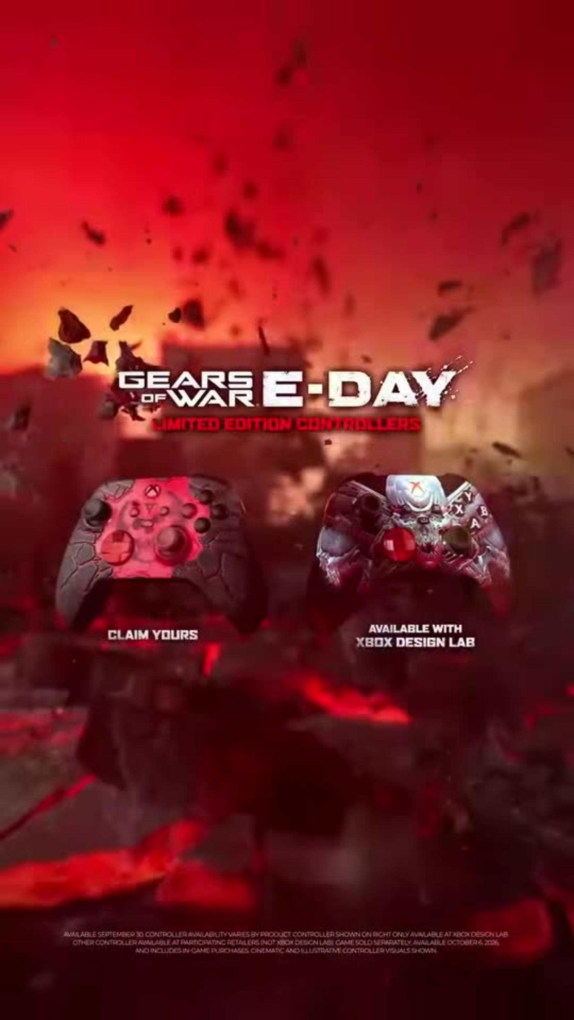 معرفی دسته‌های محدود Gears of War: E-Day برای ایکس باکس
