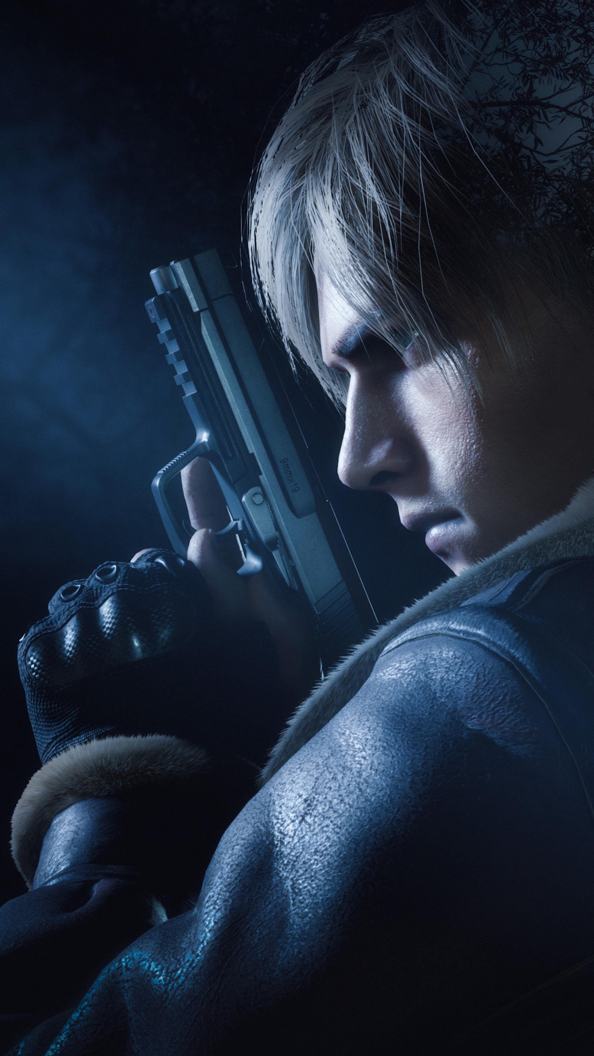 لیان اسکات کندی (Leon Scott Kennedy) در مرحله روستا از بازی Resident Evil 4