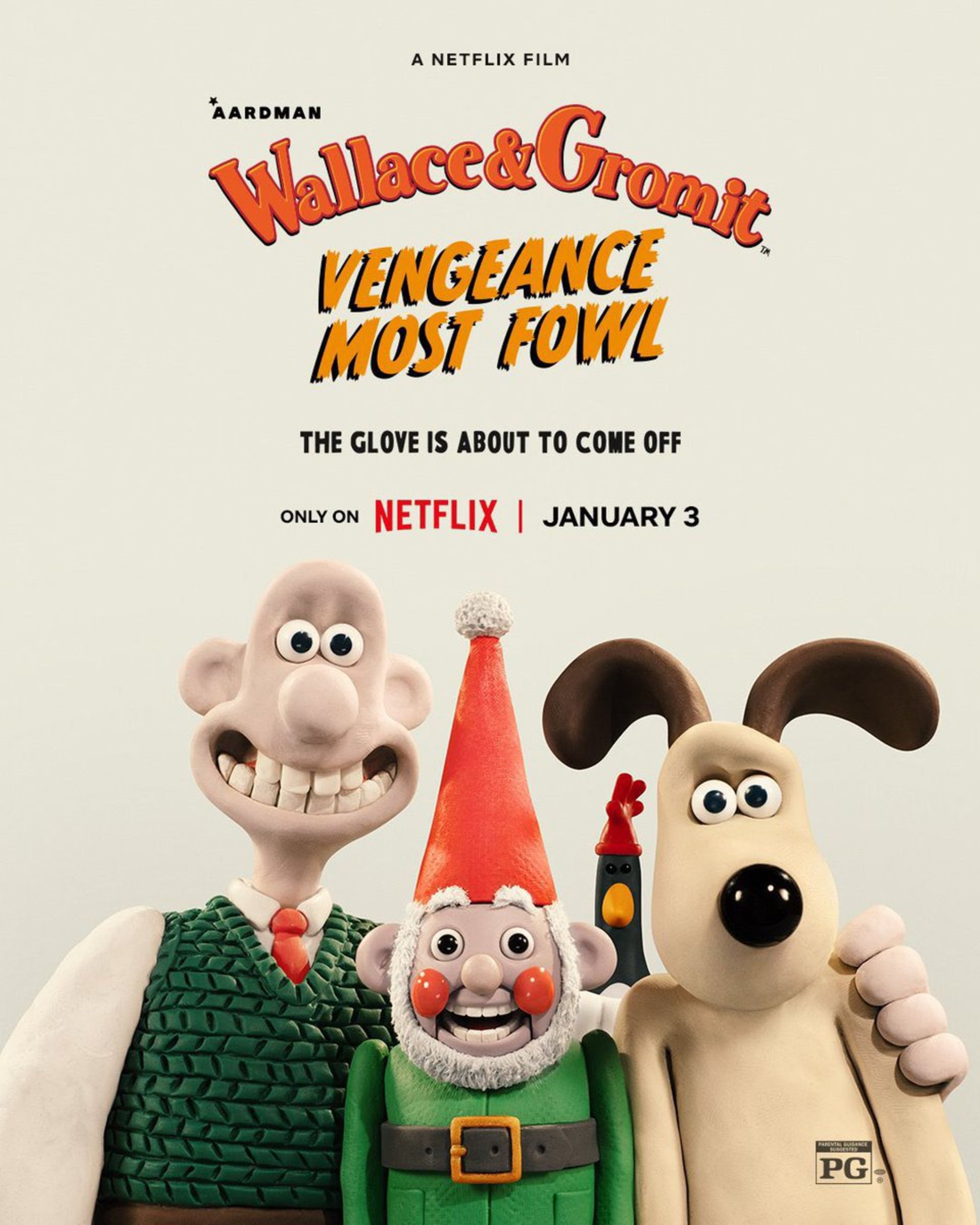 پوستر جدید انیمیشن Wallace and Gromit: Vengeance Most Fowl