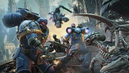 سلاخی دشمنان در بازی Warhammer 40,000: Space Marine 2