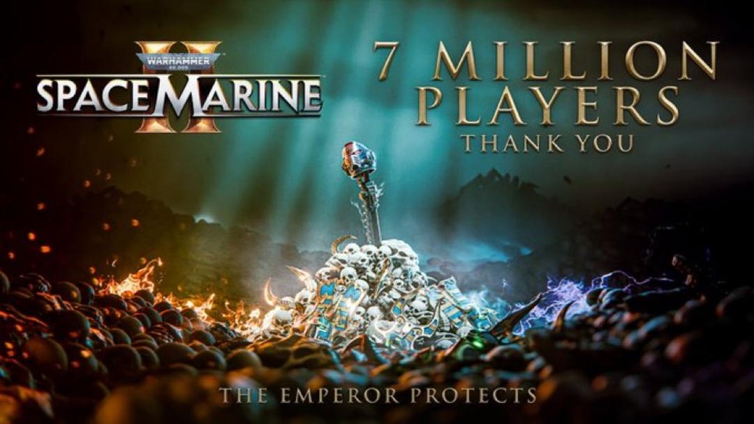 ۷ میلیونی شدن تعداد بازیکنان بازی Warhammer 40,000: Space Marine 2 
