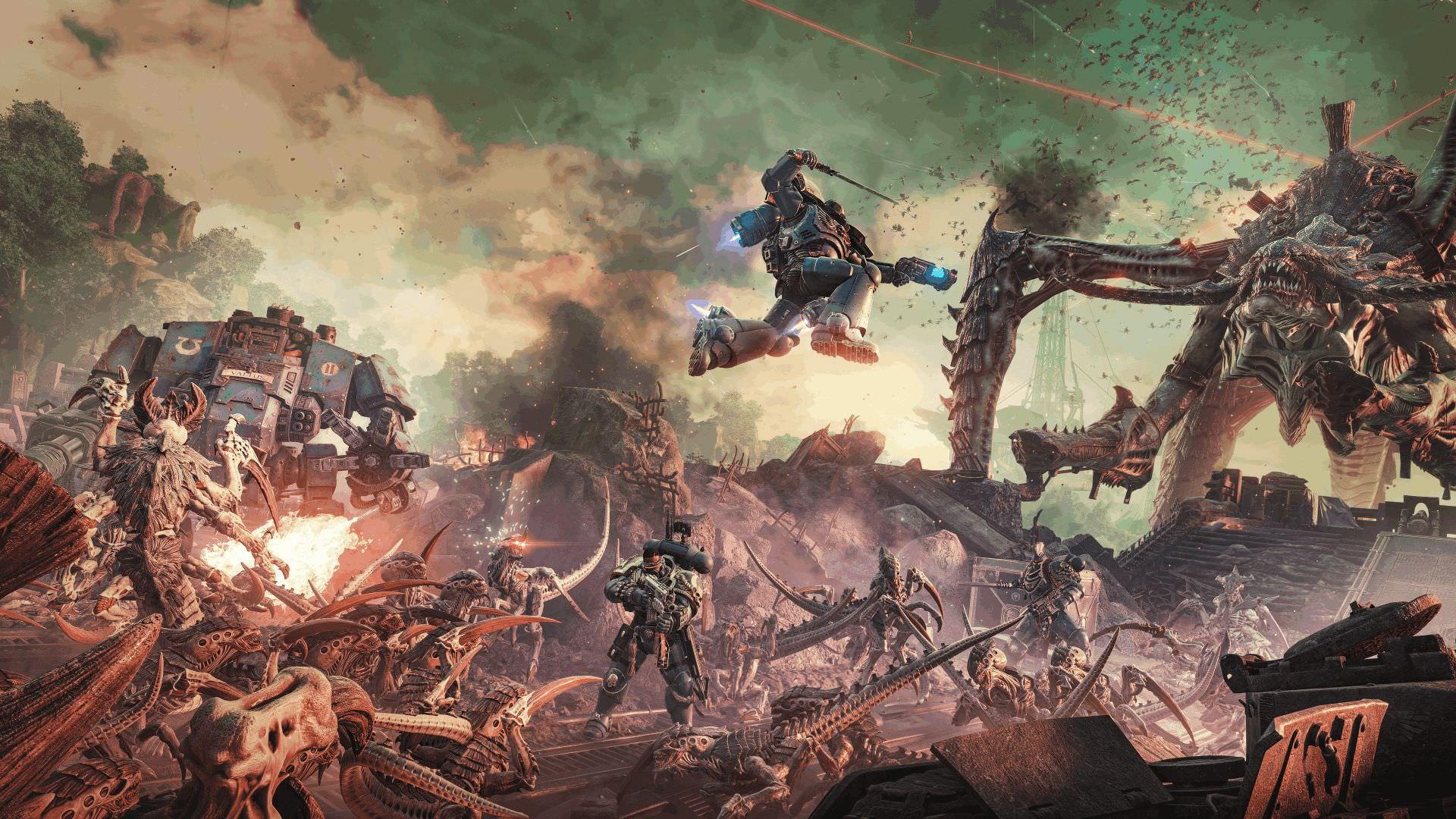 پوستر مود سیج بازی Warhammer 40,000: Space Marine 2