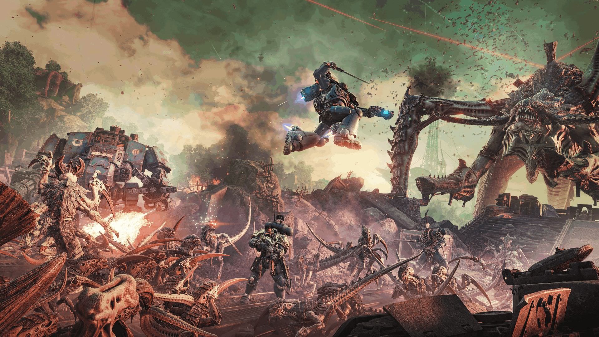 پوستر مود سیج بازی Warhammer 40,000: Space Marine 2