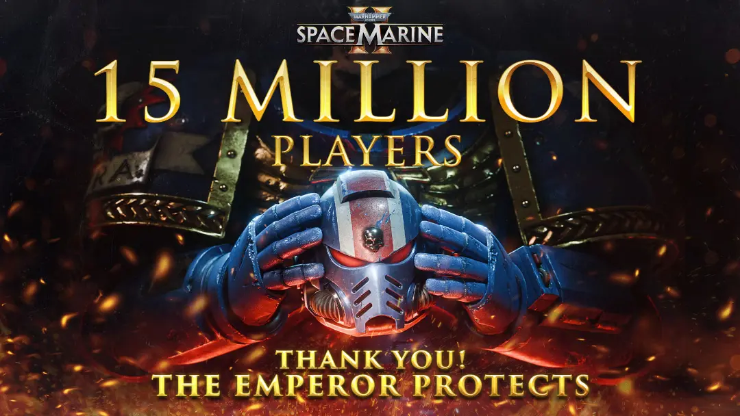 شخصیت زره‌پوش بازی Warhammer 40,000: Space Marine 2 با متن ۱۵ میلیون بازیکن