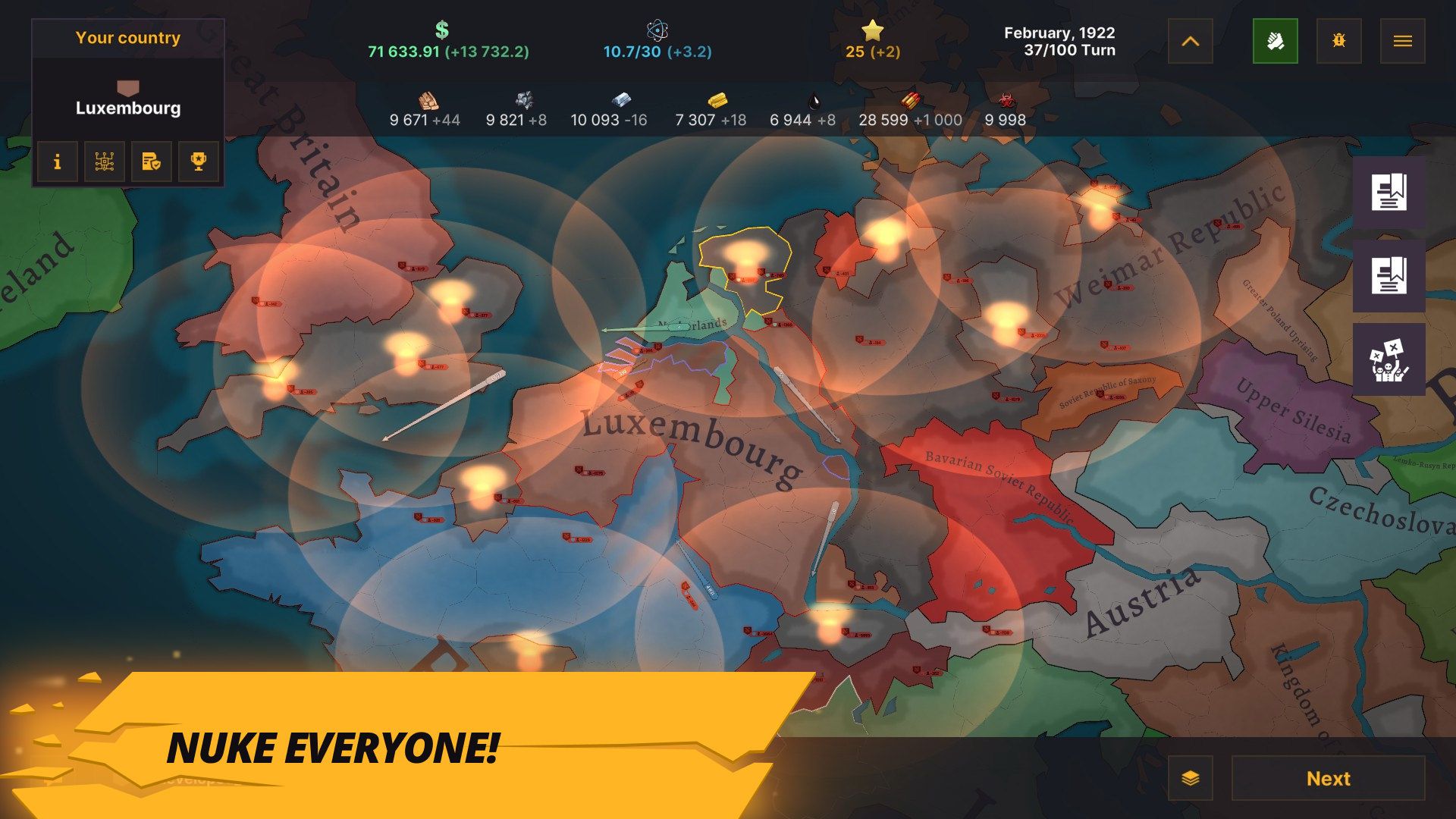 بازی موبایل Warnament Grand Strategy