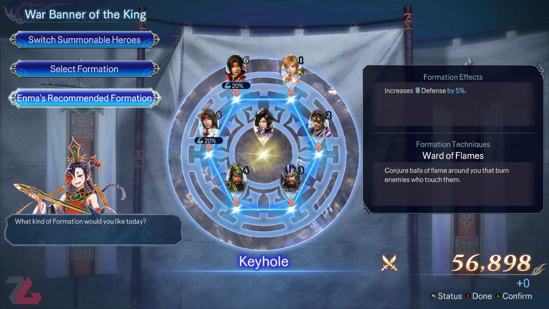 قابلیت ترکیب بازی Warriors Abyss