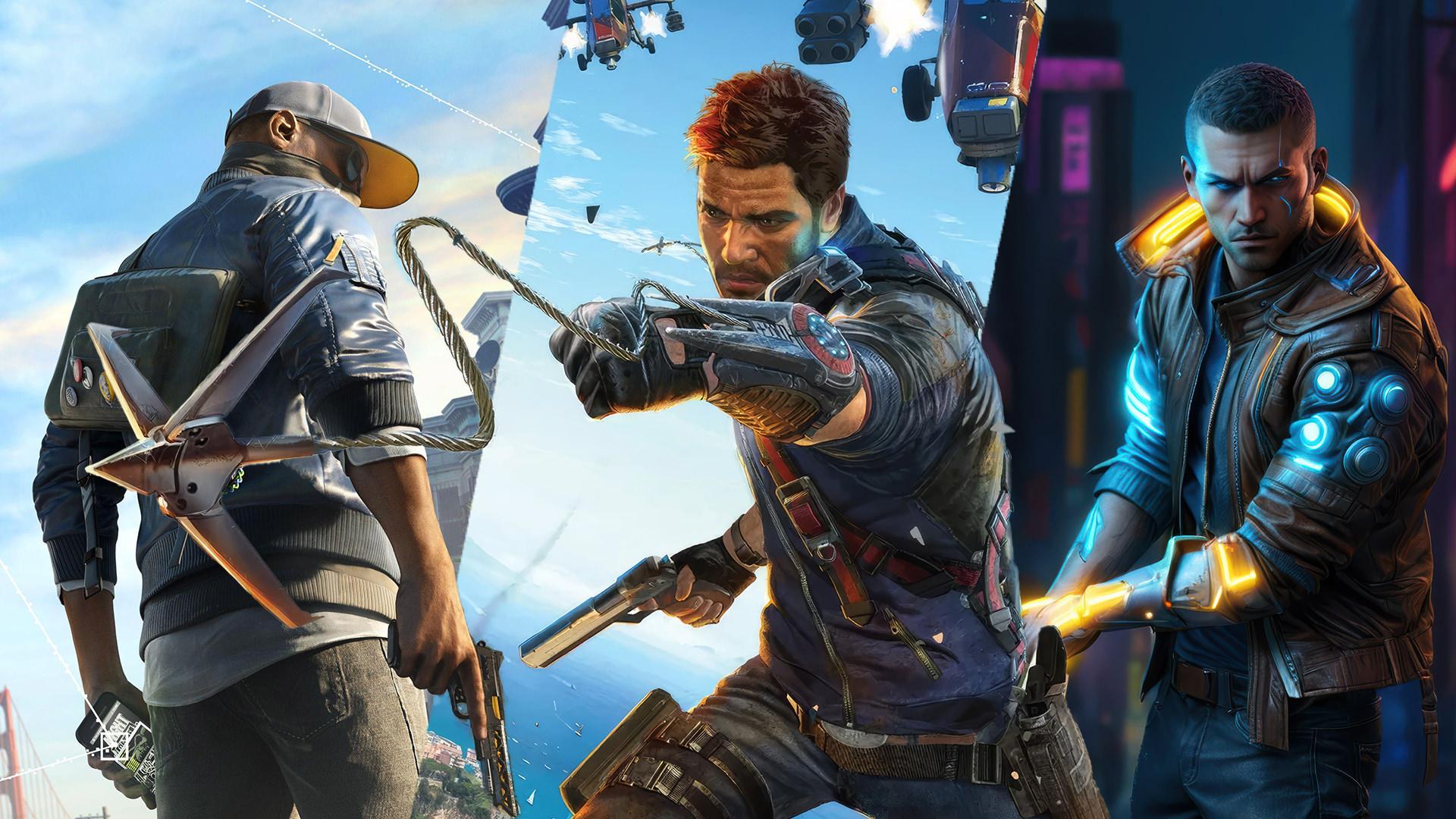 کاراکتر بازی‌های واچ داگز، سایبرپانک و جاست کاز