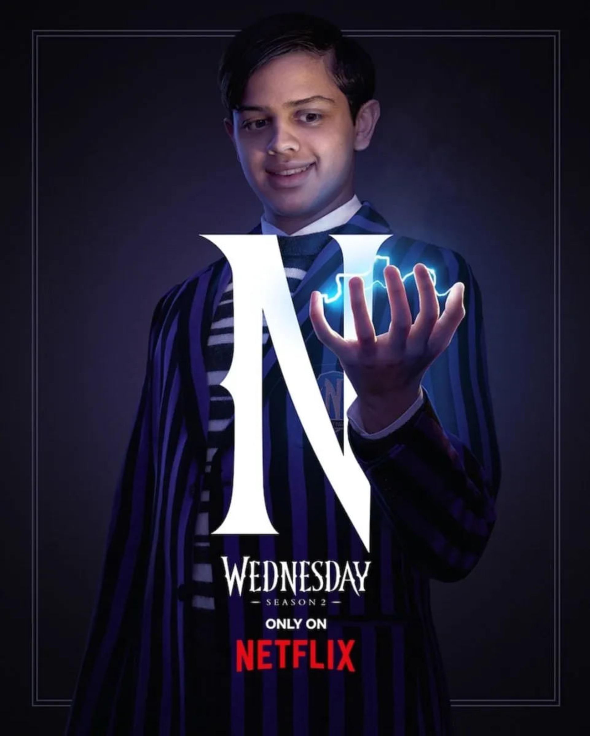 پوستر شخصیت فصل دوم سریال Wednesday