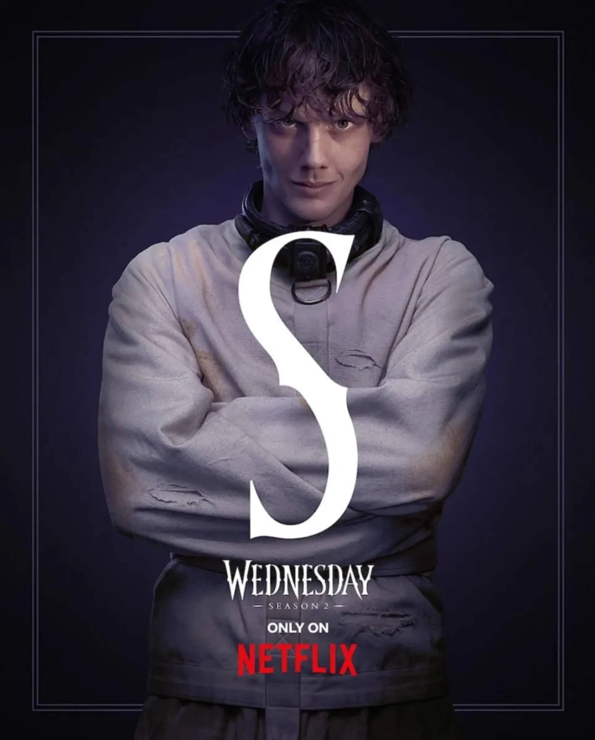 پوستر شخصیت فصل دوم سریال Wednesday