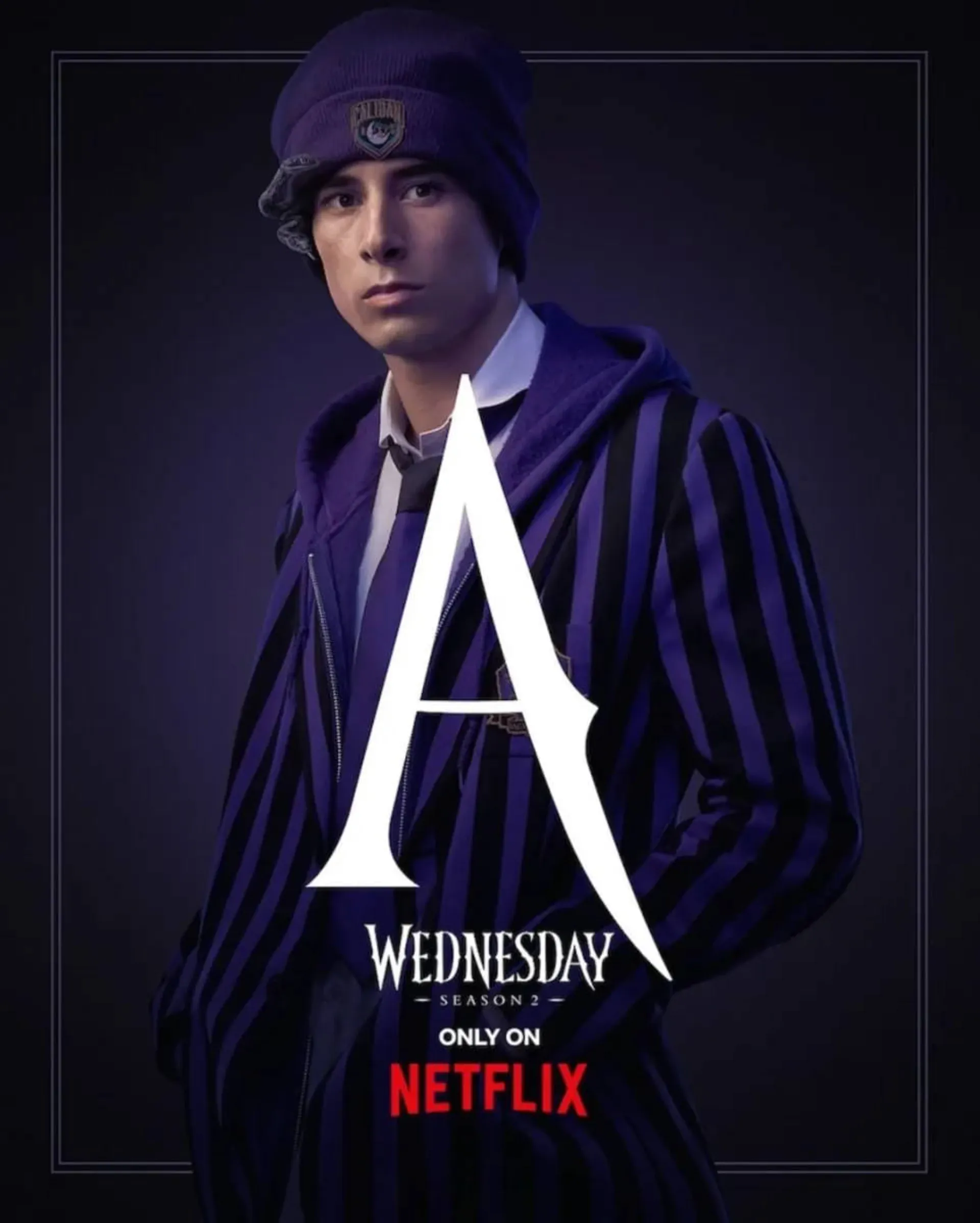پوستر شخصیت فصل دوم سریال Wednesday