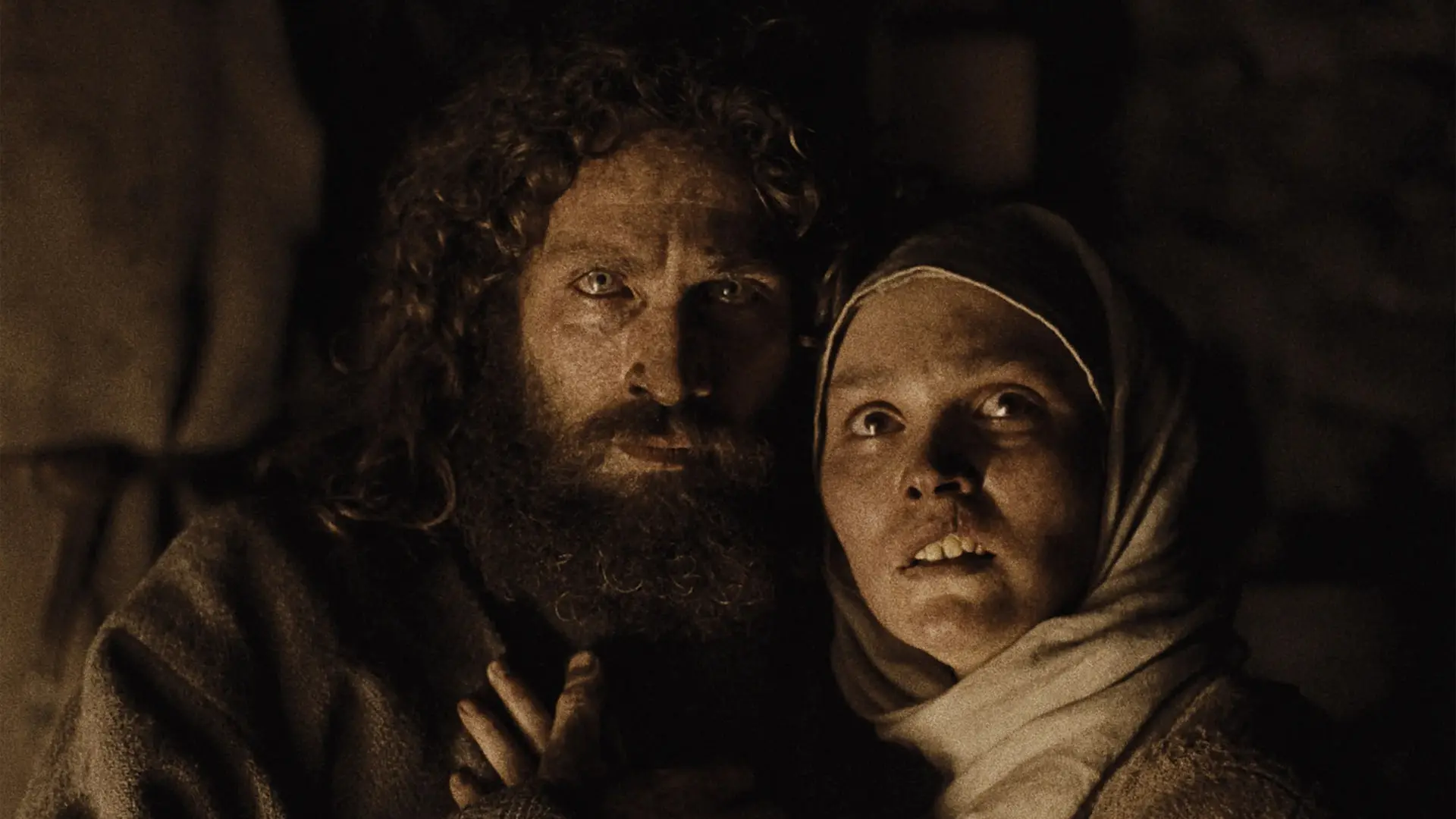 آرون تیلور-جانسون (Aaron Taylor-Johnson) و لیلی-روز دپ (Lily-Rose Depp) در فیلم Werwulf