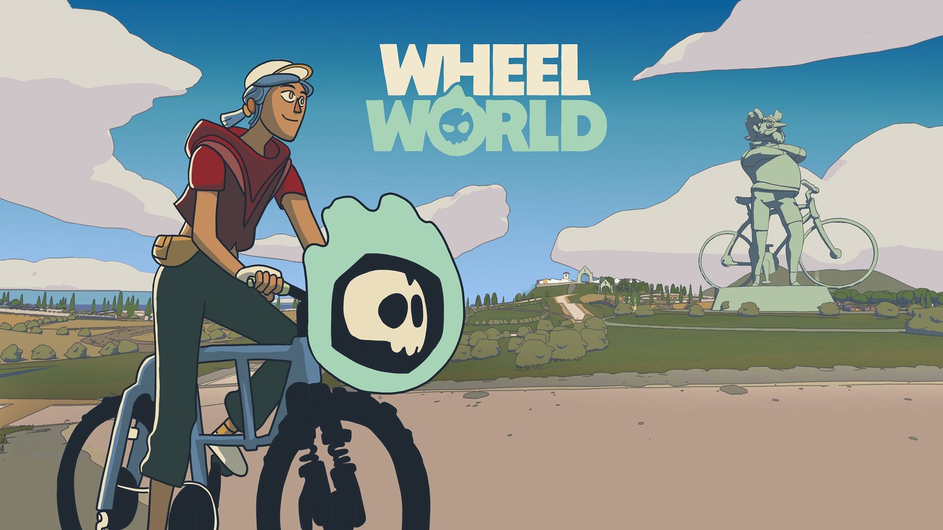 دوچرخه‌سواری کیت در دنیای بازی Wheel World