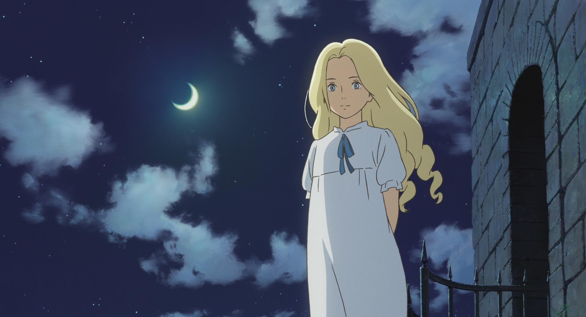 When_Marnie_Was_There_little_blonde_girl_moon_in_the_sky