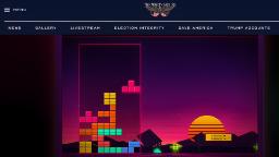 بازی ویدئویی شبیه به تتریس (Tetris) با تم مرزهای جنوبی آمریکا