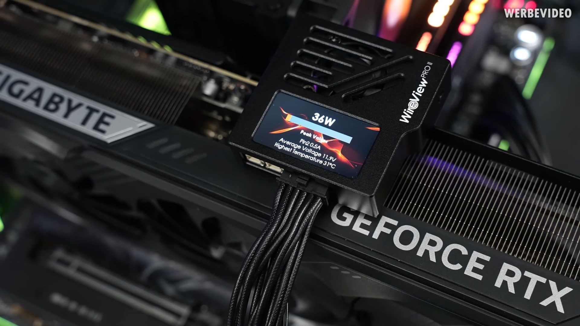 دستگاه WireView Pro 2 در حالت متصل به کارت گرافیک