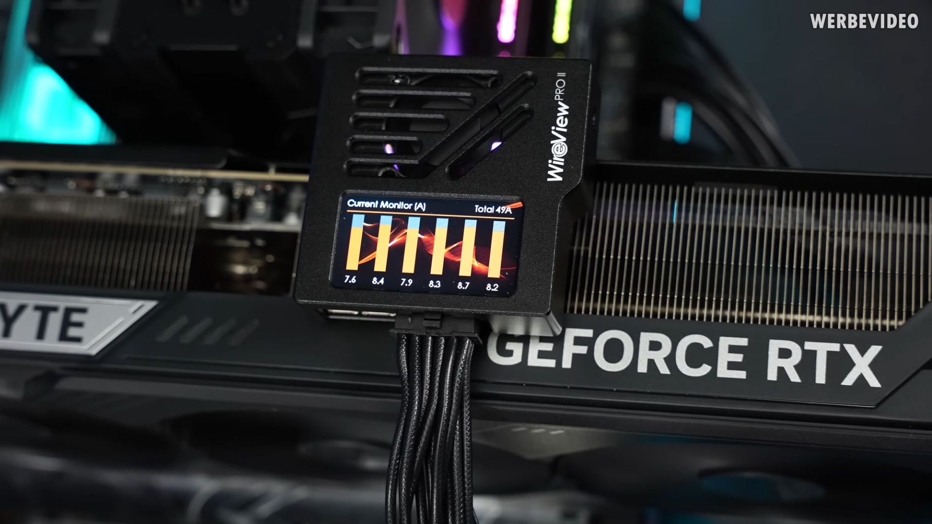 دستگاه WireView Pro 2 در حالت متصل به کارت گرافیک