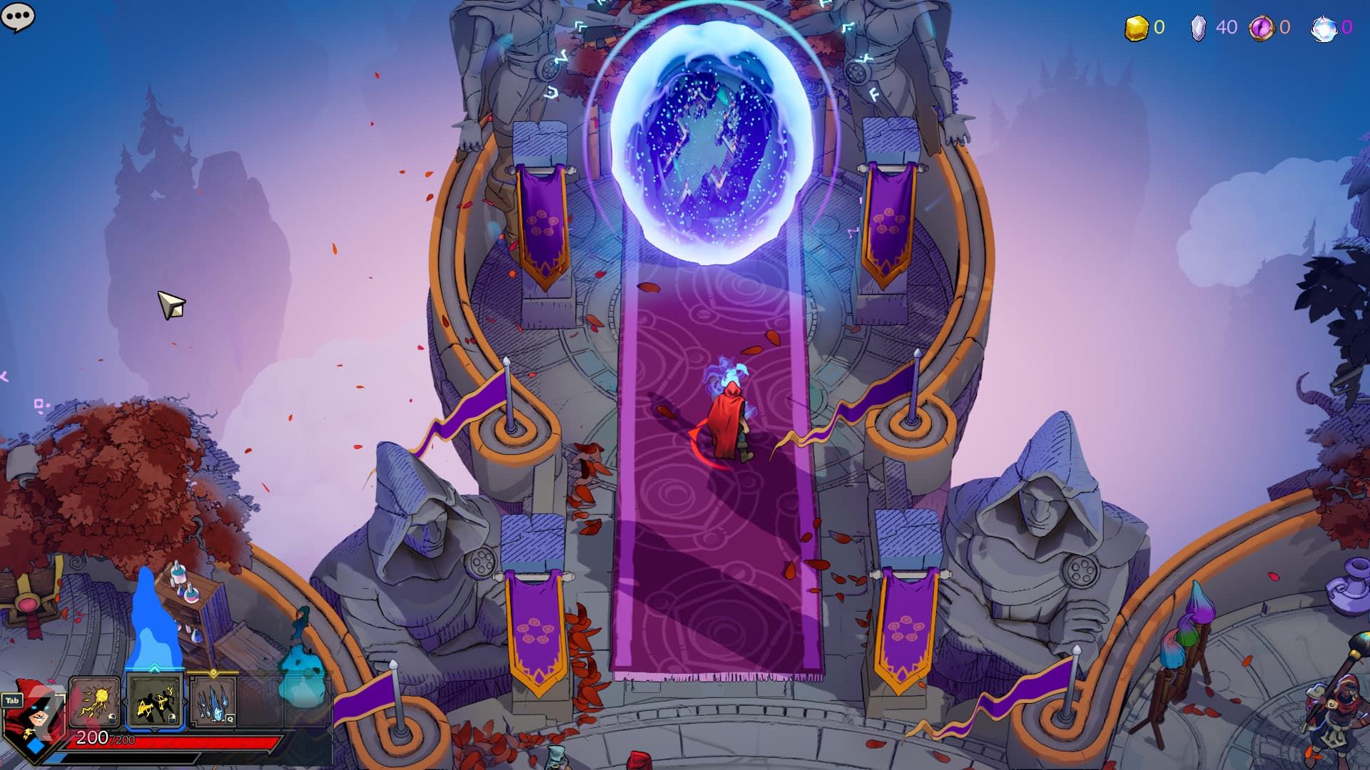 پورتال در بازی Wizard of Legend 2