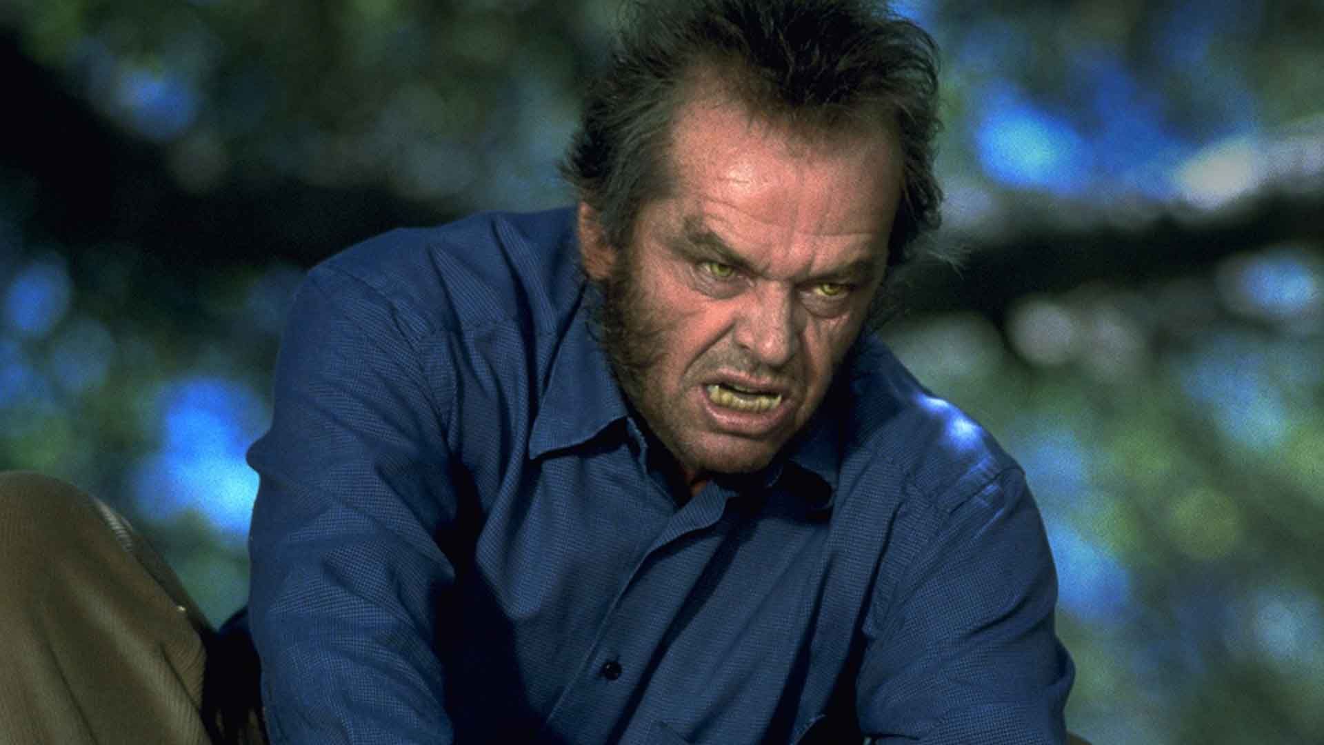 جک نیکلسون در نقش یک گرگینه در فیلم Wolf