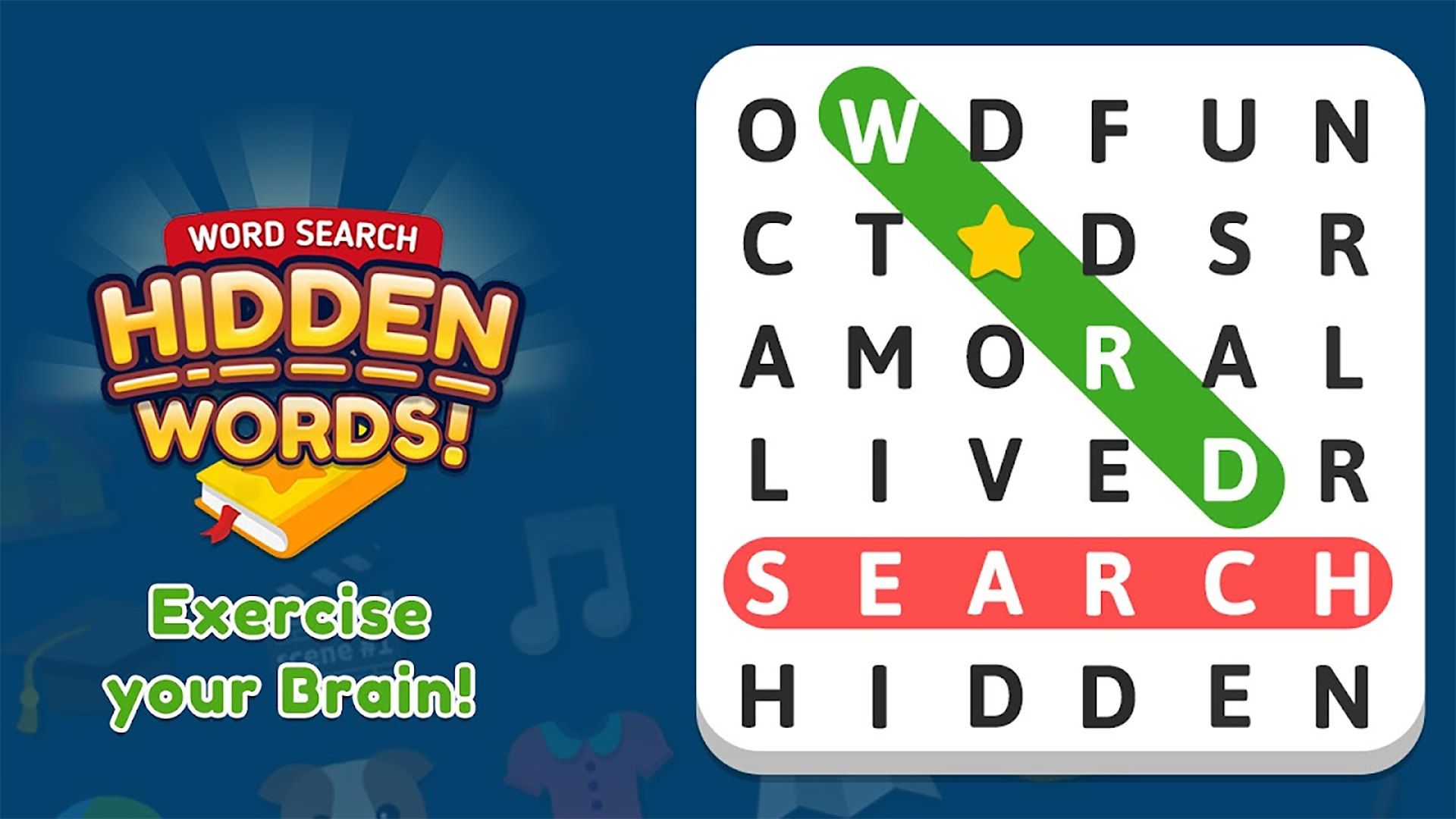 بازی موبایل Word Search 2 Hidden